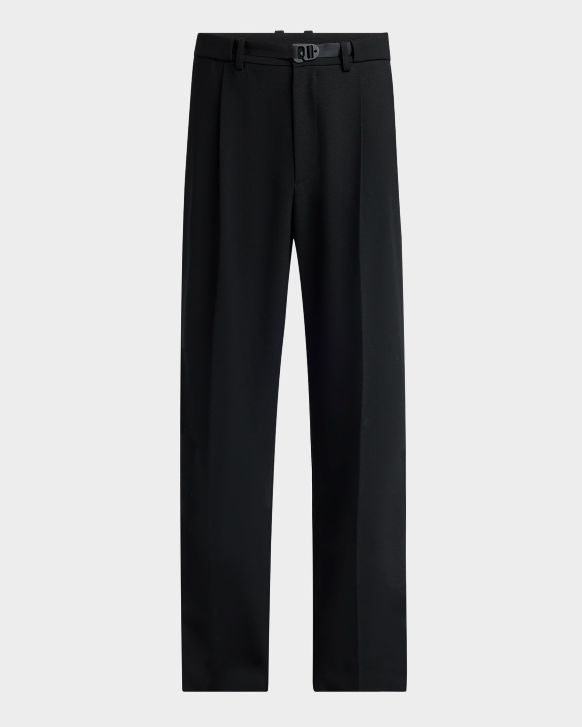 パンツ Moncler Black Polyester Blend Palazzo Pant Moncler Trouser Dress Pants Classic Pantalone size 50 | eBay