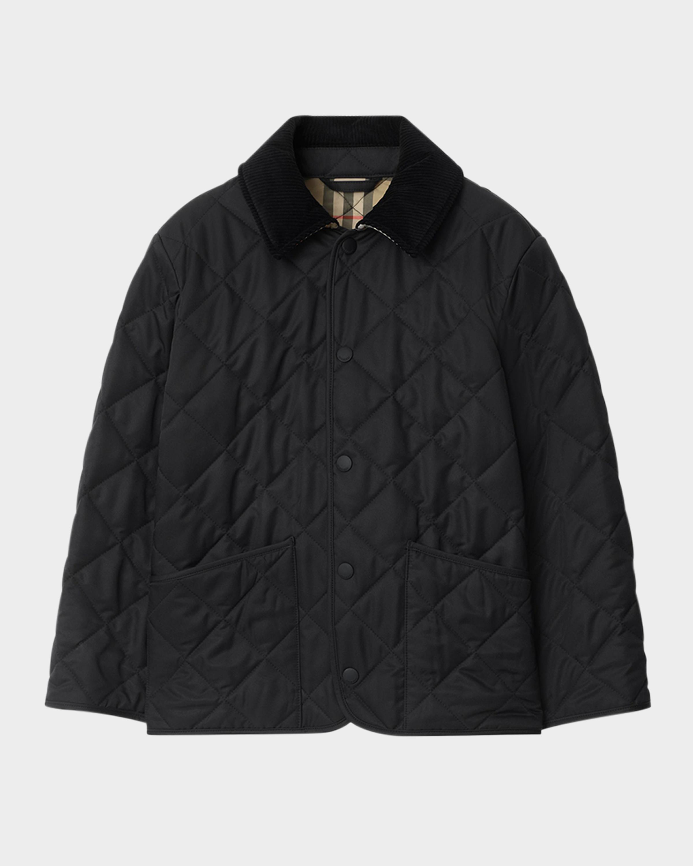 Burberry Boy's Milo Quilted Jacket, Size 3-14 | Neiman Marcus