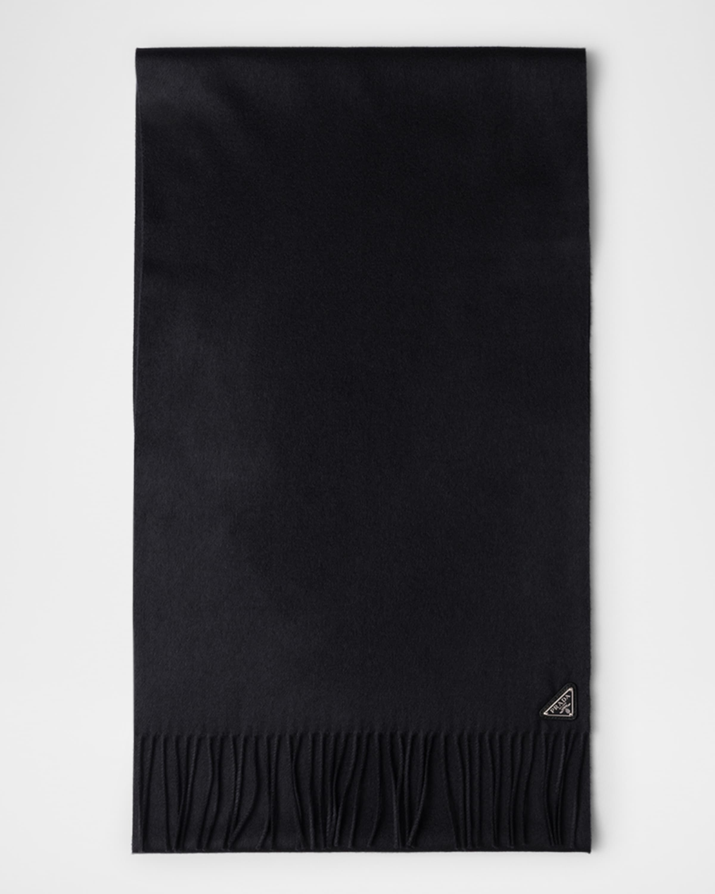 小物 PRADA, 19FW FRINGE MOHAIR MUFFLER Prada Men's Fringed Silk & Cashmere Scarf | Neiman Marcus