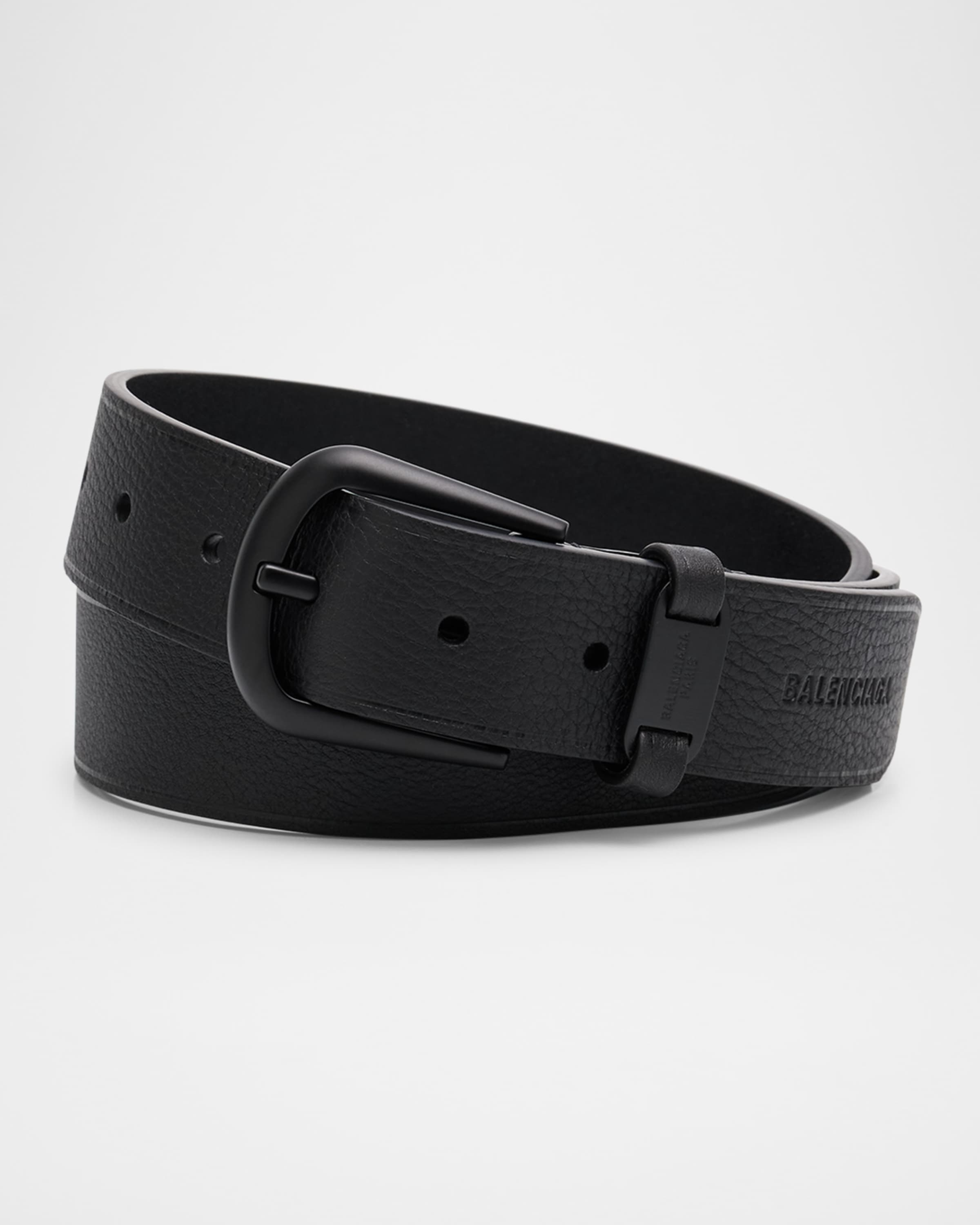 Balenciaga Men's Leather Suit Belt | Neiman Marcus