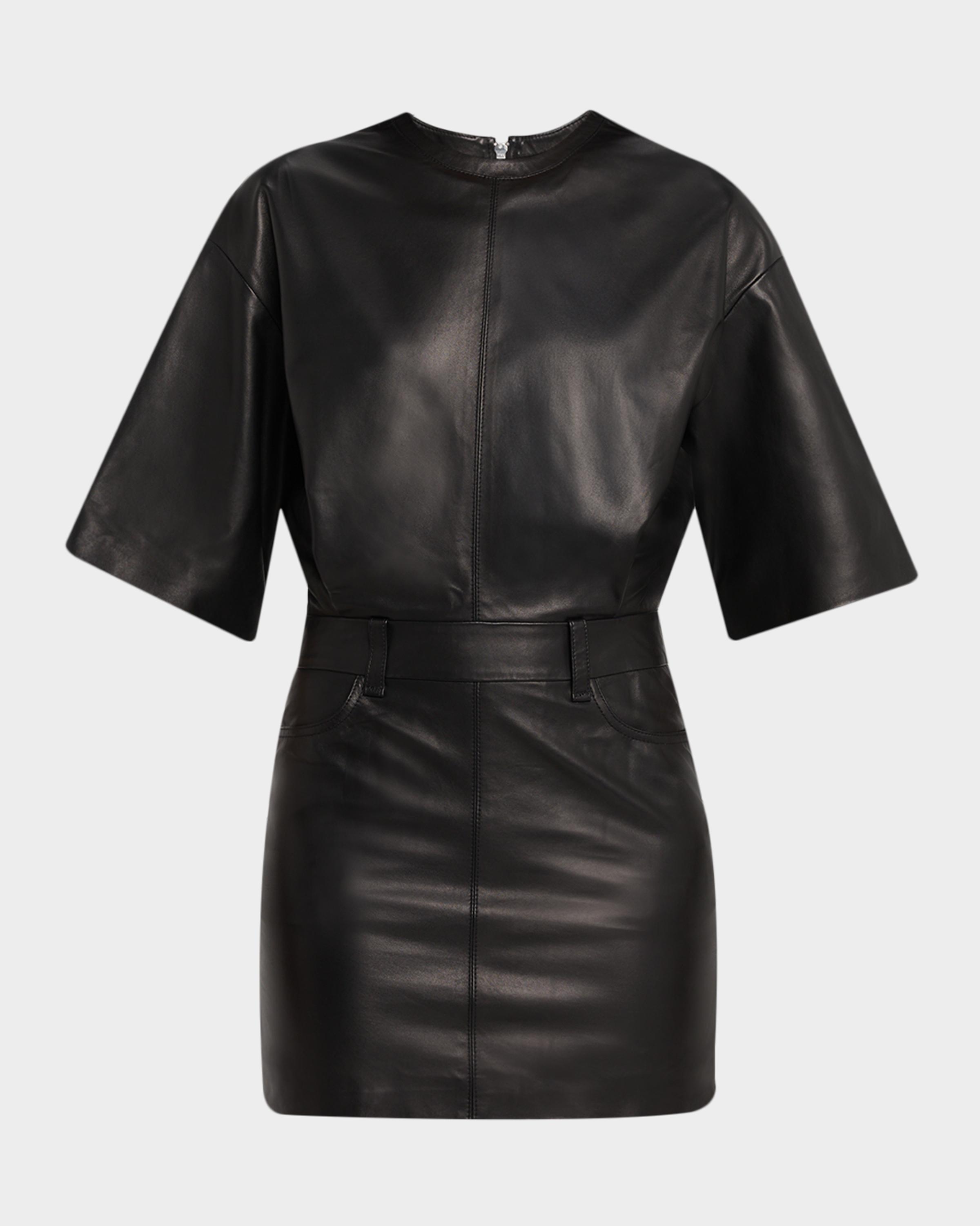 iro leather dress Kenora Bodycon Mini deenaq