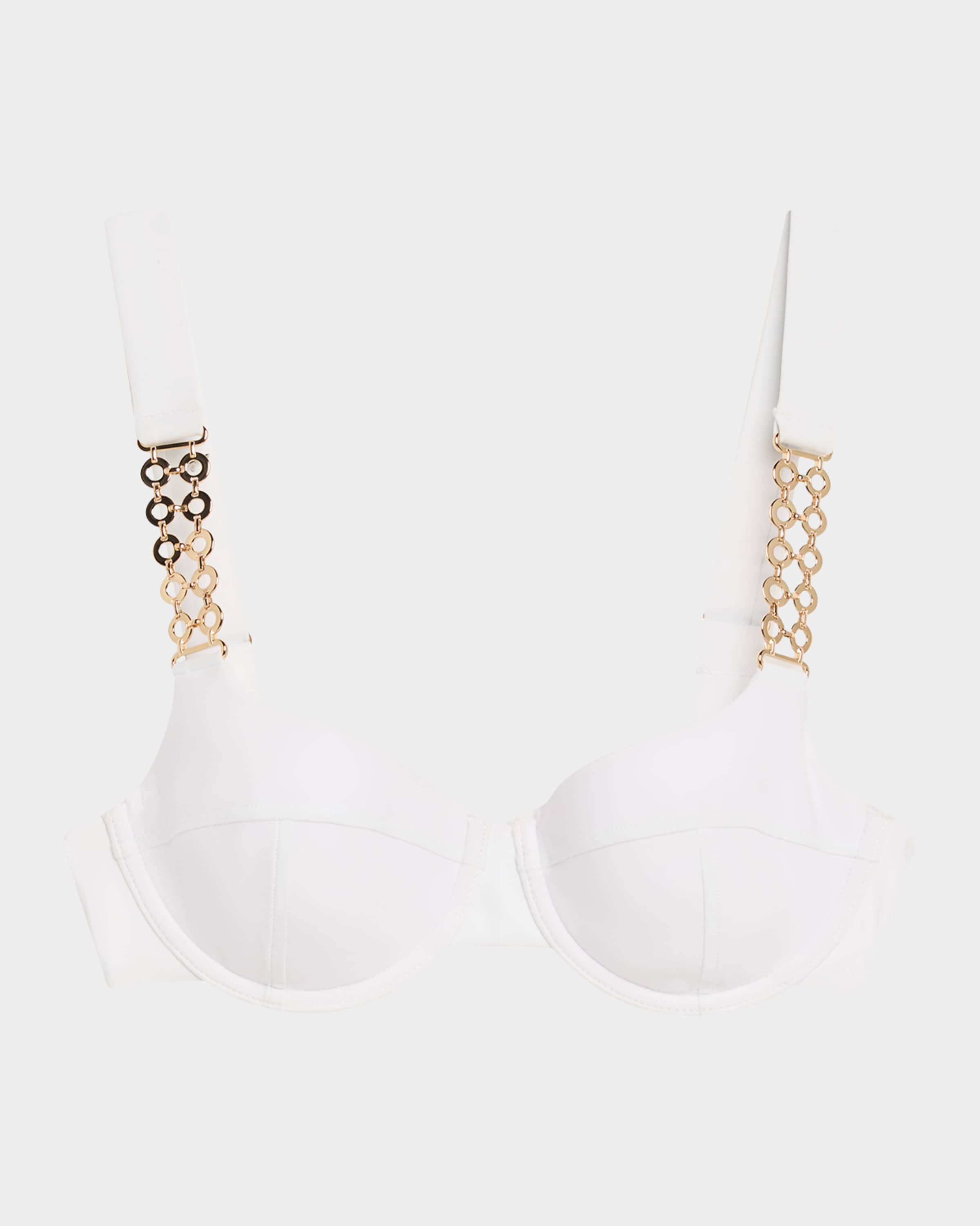 レイミア　アーニィ Ramy Brook Iryna Embellished Underwire Bikini Top | Neiman Marcus