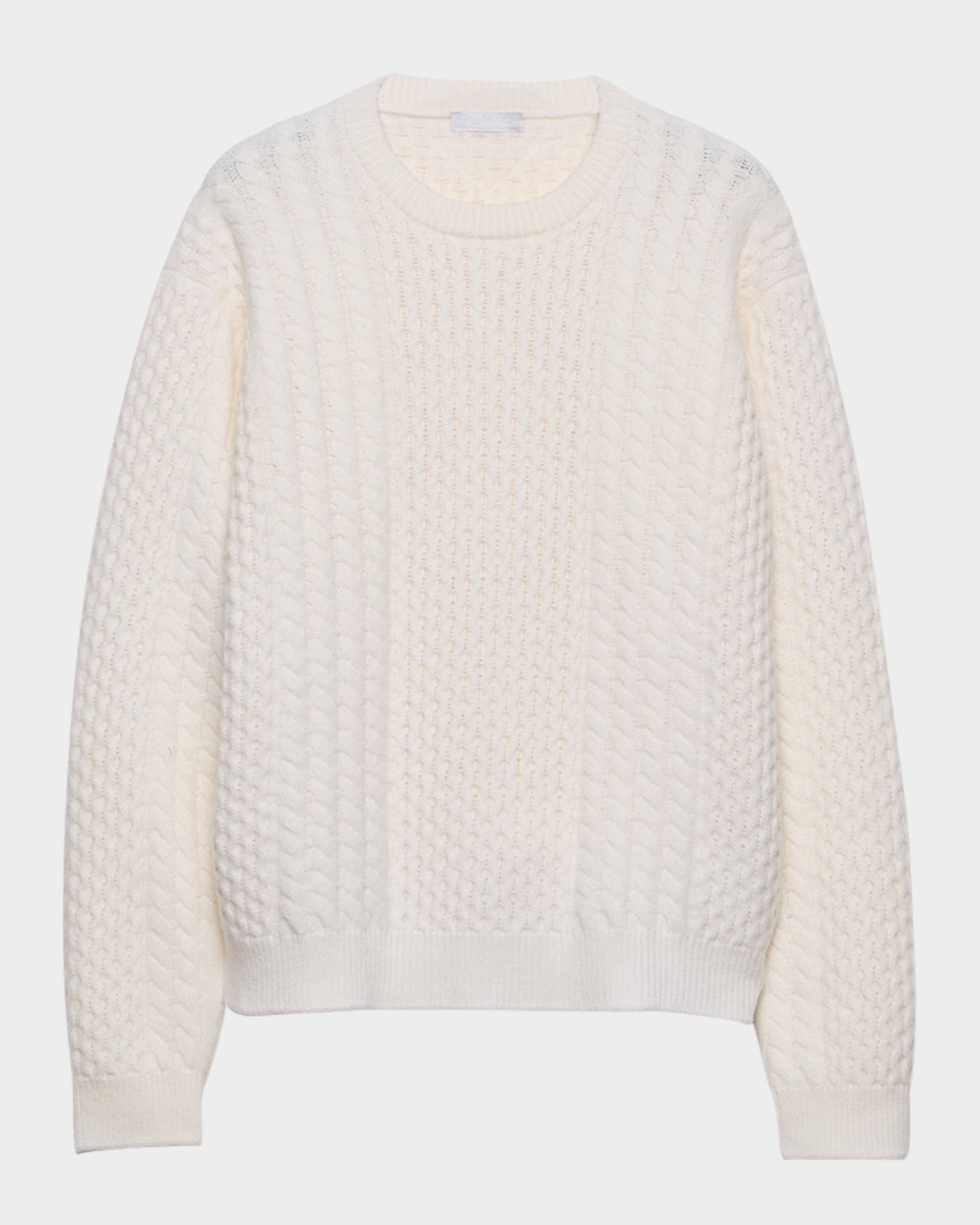 PRADA 新品Wool and viscose sweater PRADA 新品Wool and viscose sweater Prada Men's Wool Quarter