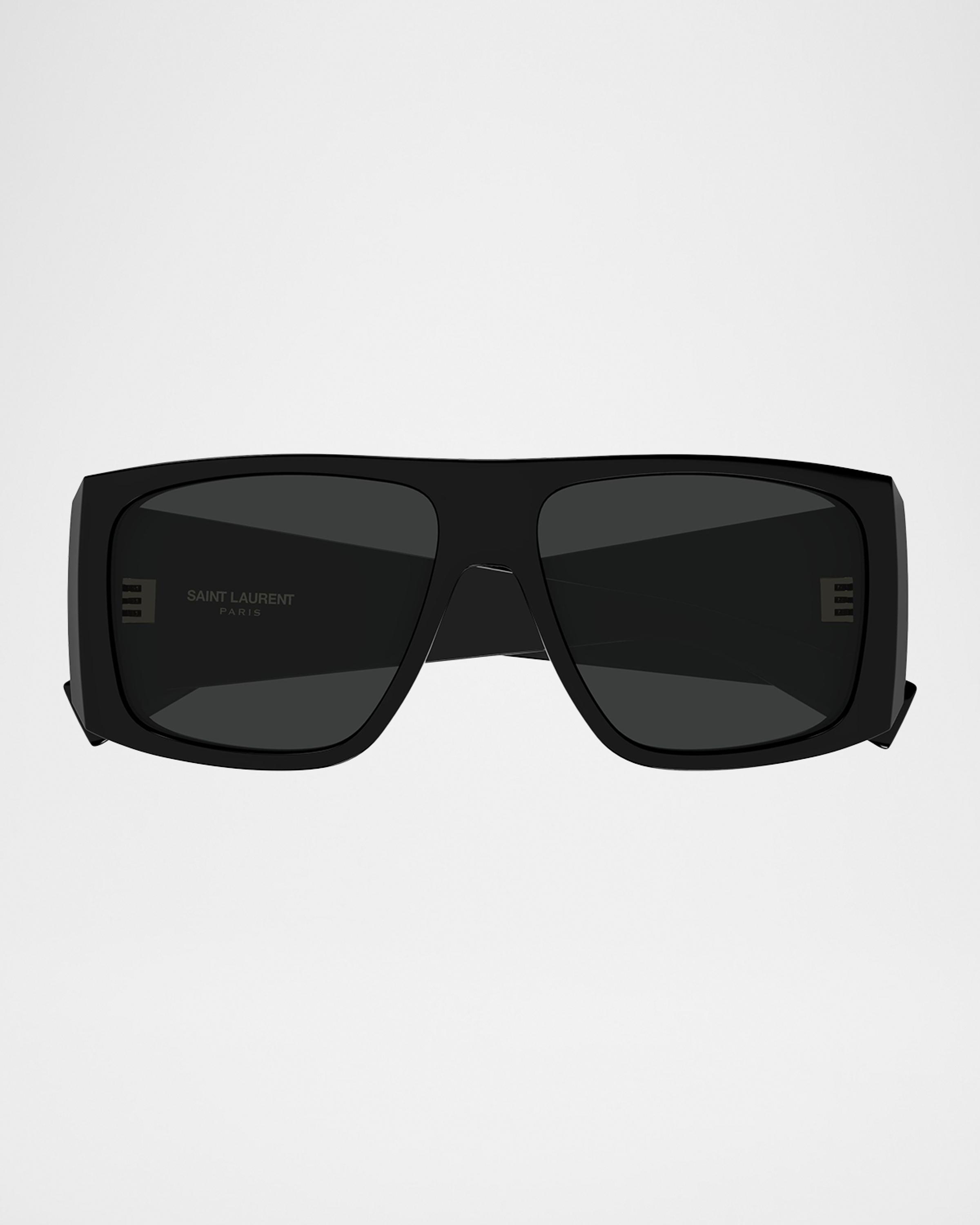 Saint Laurent / サングラス Saint Laurent 57mm Acetate Semi-Shield Sunglasses | Neiman Marcus