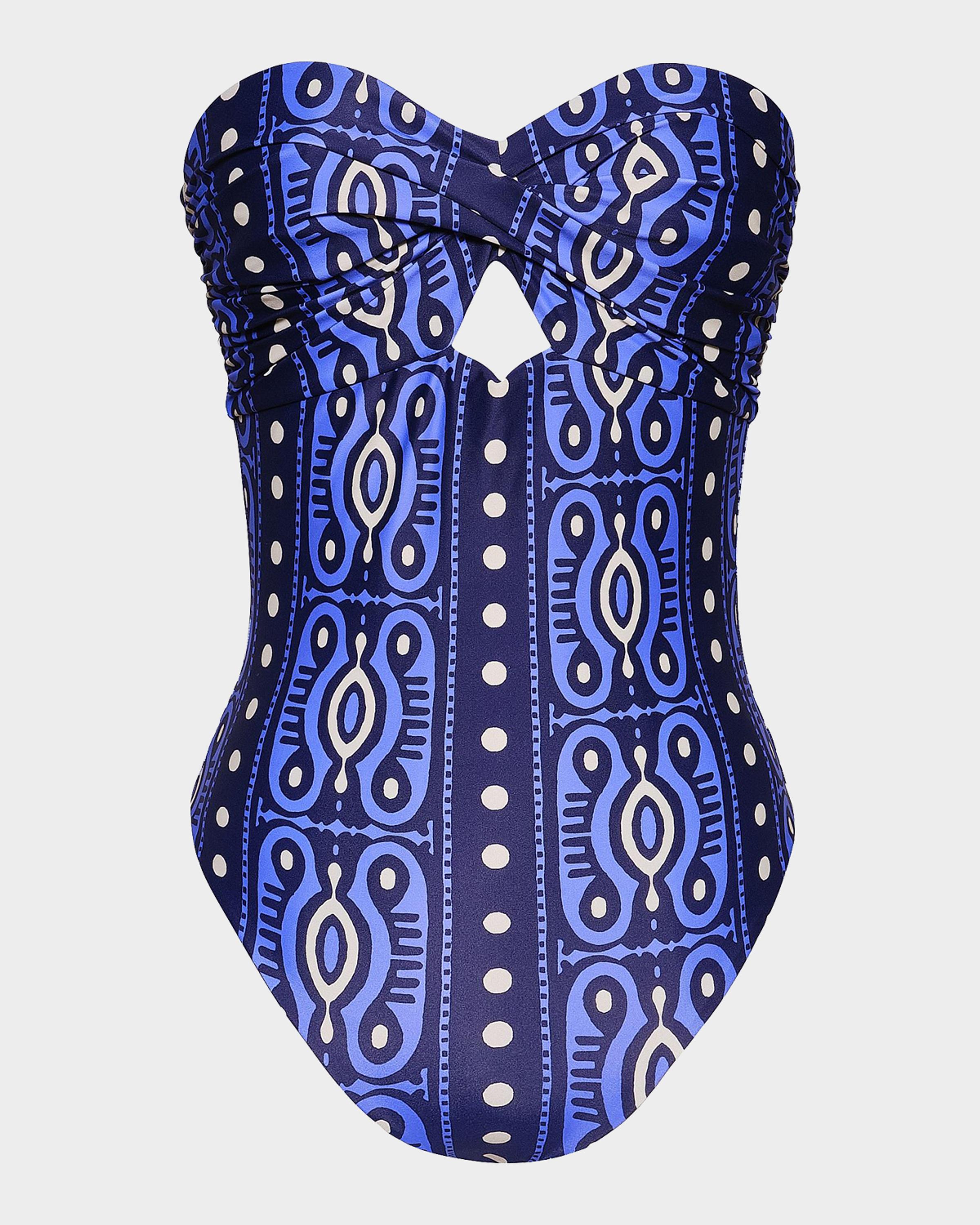 Johanna Ortiz Tribal Lastly One-Piece Swimsuit | Neiman Marcus