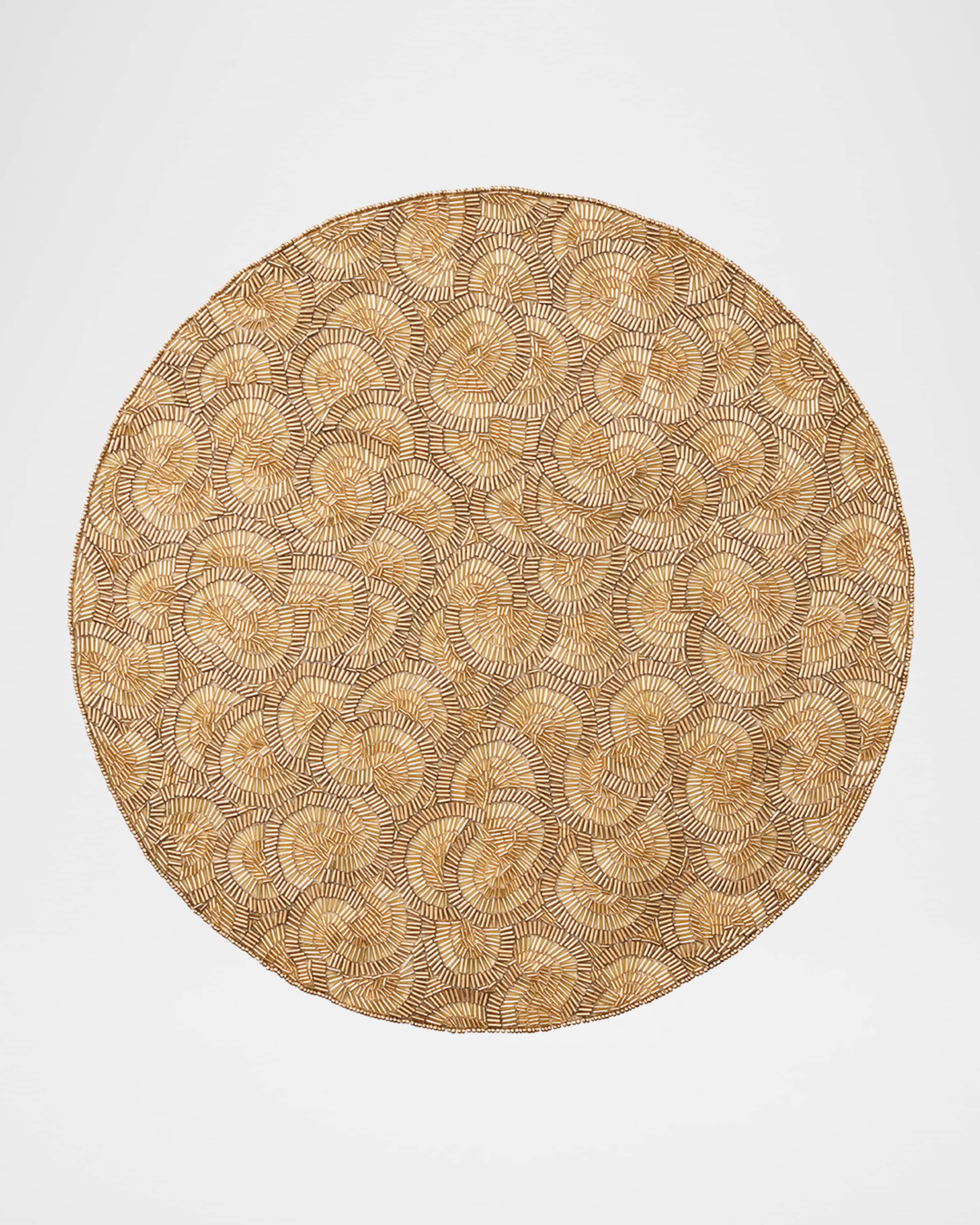 Kim Seybert Lune Beaded Placemat | Neiman Marcus