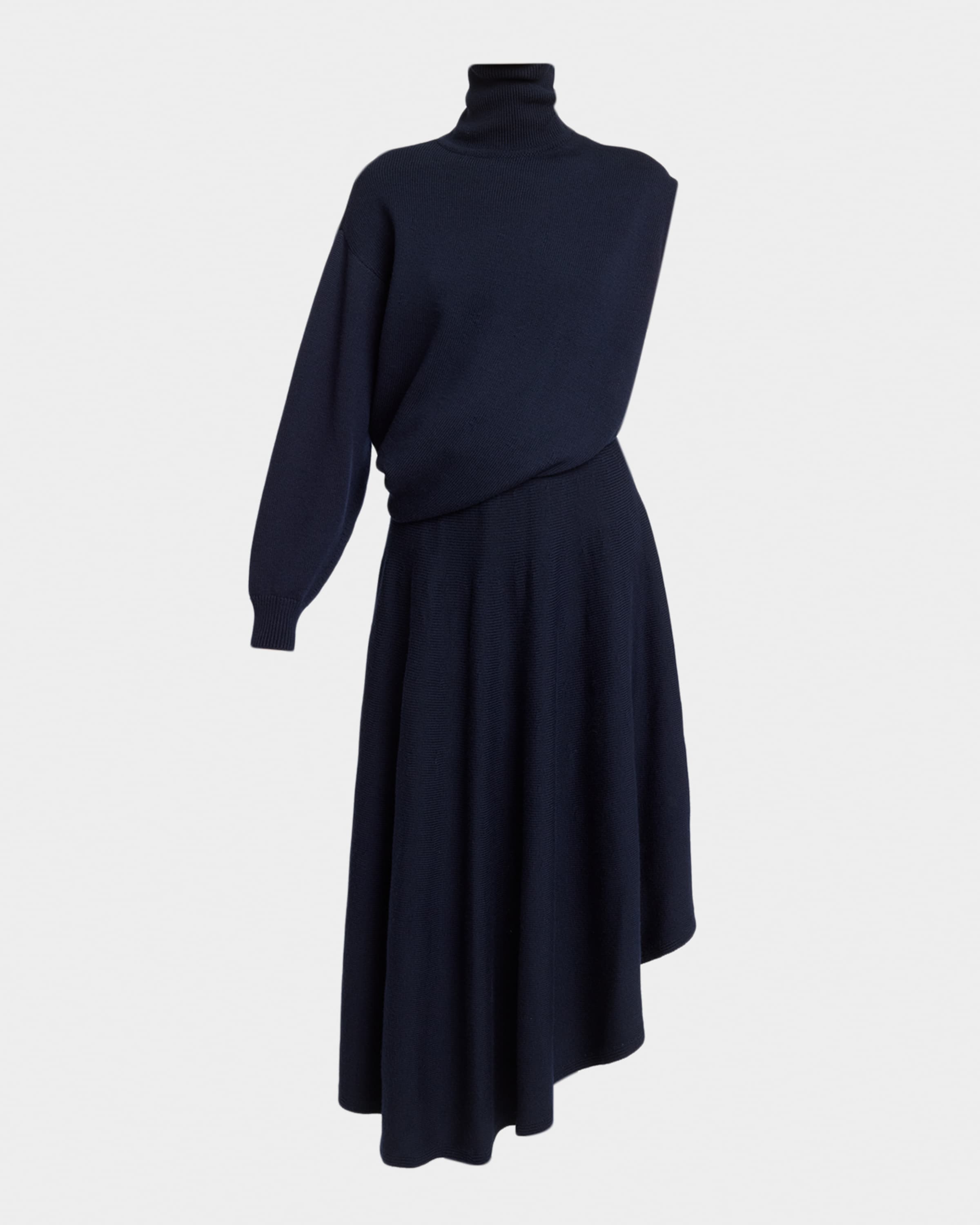 Alaa Midnight Cut-out Wool Dress size 6