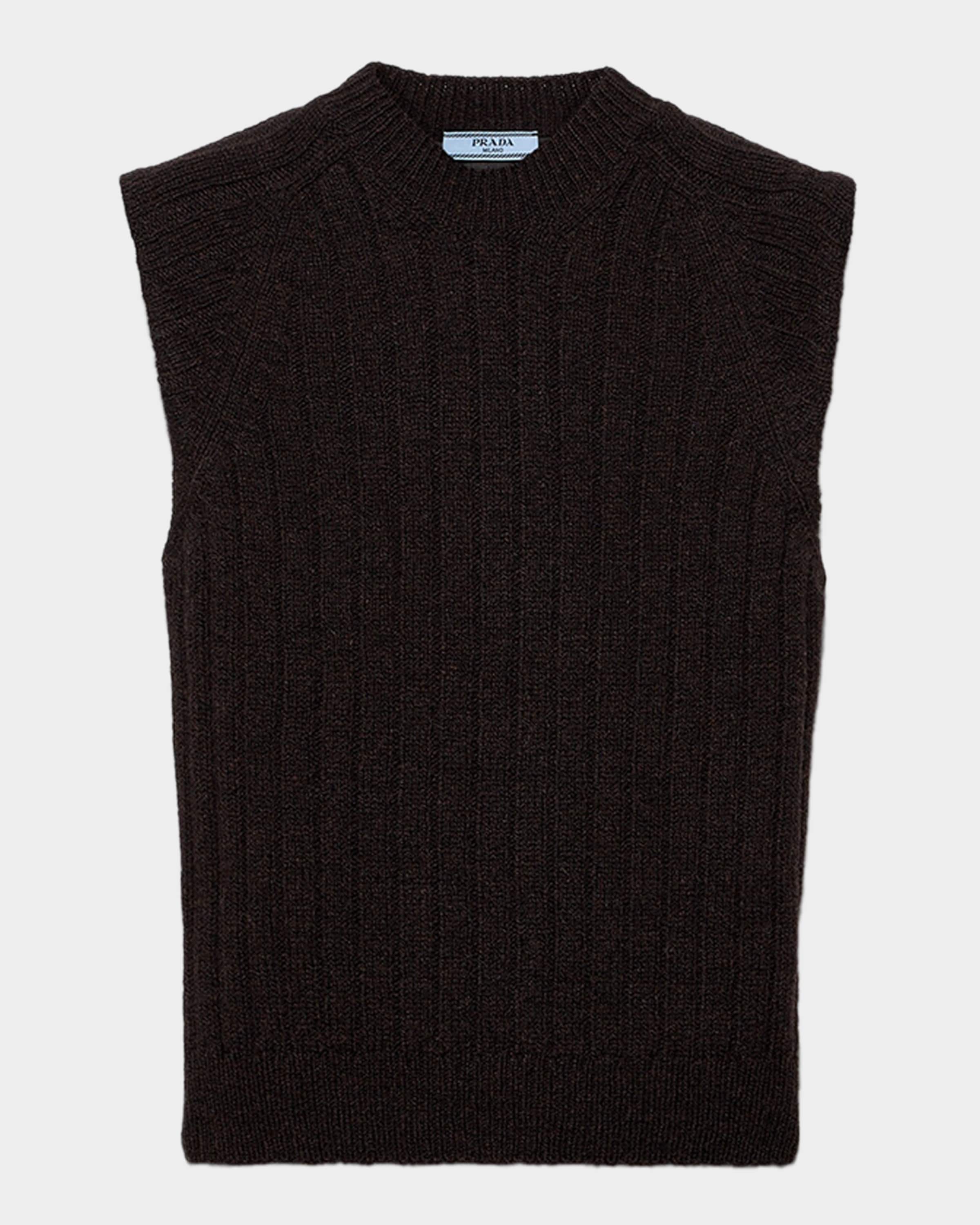 トップス PRADA 17aw knit vest Prada Wool Knit Sweater Vest | Neiman Marcus