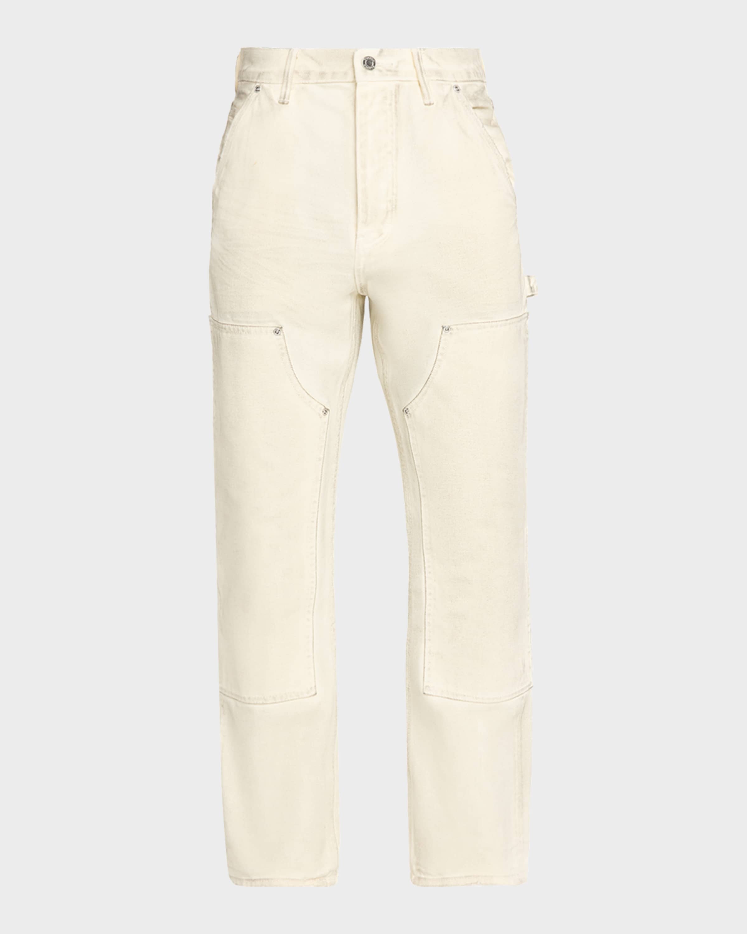 PURPLE Men's P015 Canvas Carpenter Pants | Neiman Marcus