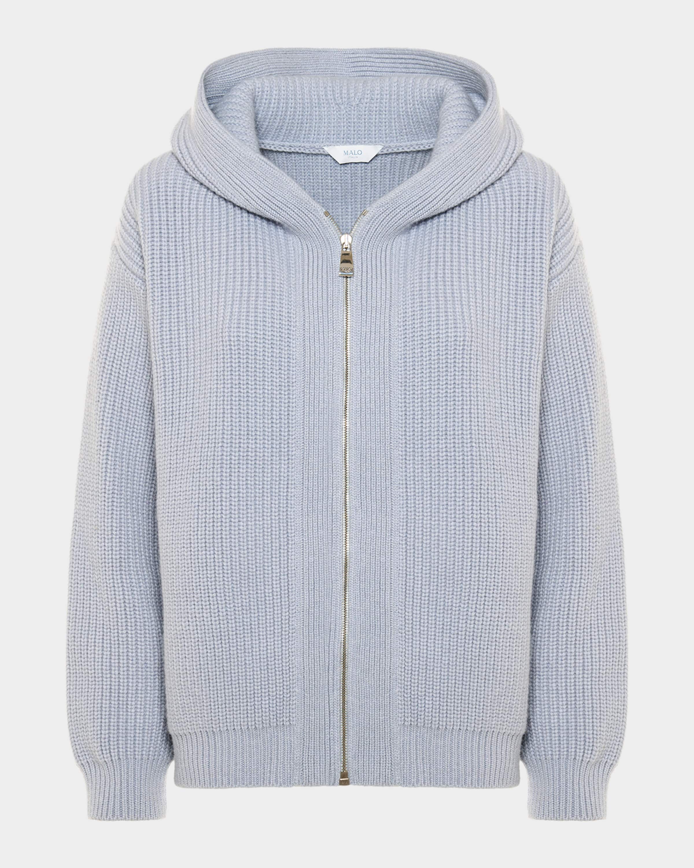 トップス Malo cashmere zip sweater Malo - Cashmere zip sweater IUM009F1C0 - shop with European