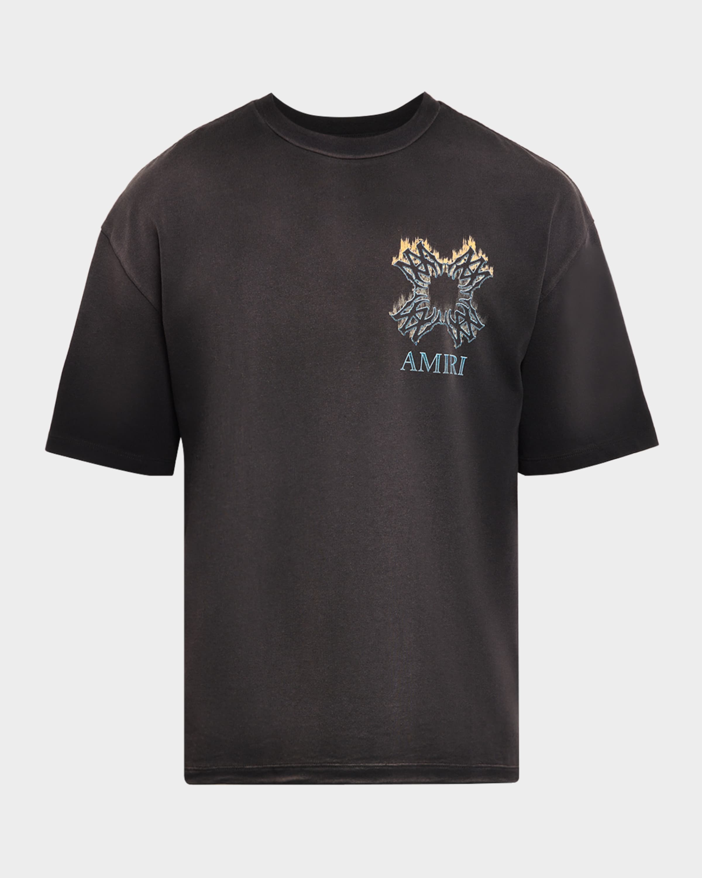 Amiri Men's MA Quad Flames Cotton T-Shirt | Neiman Marcus