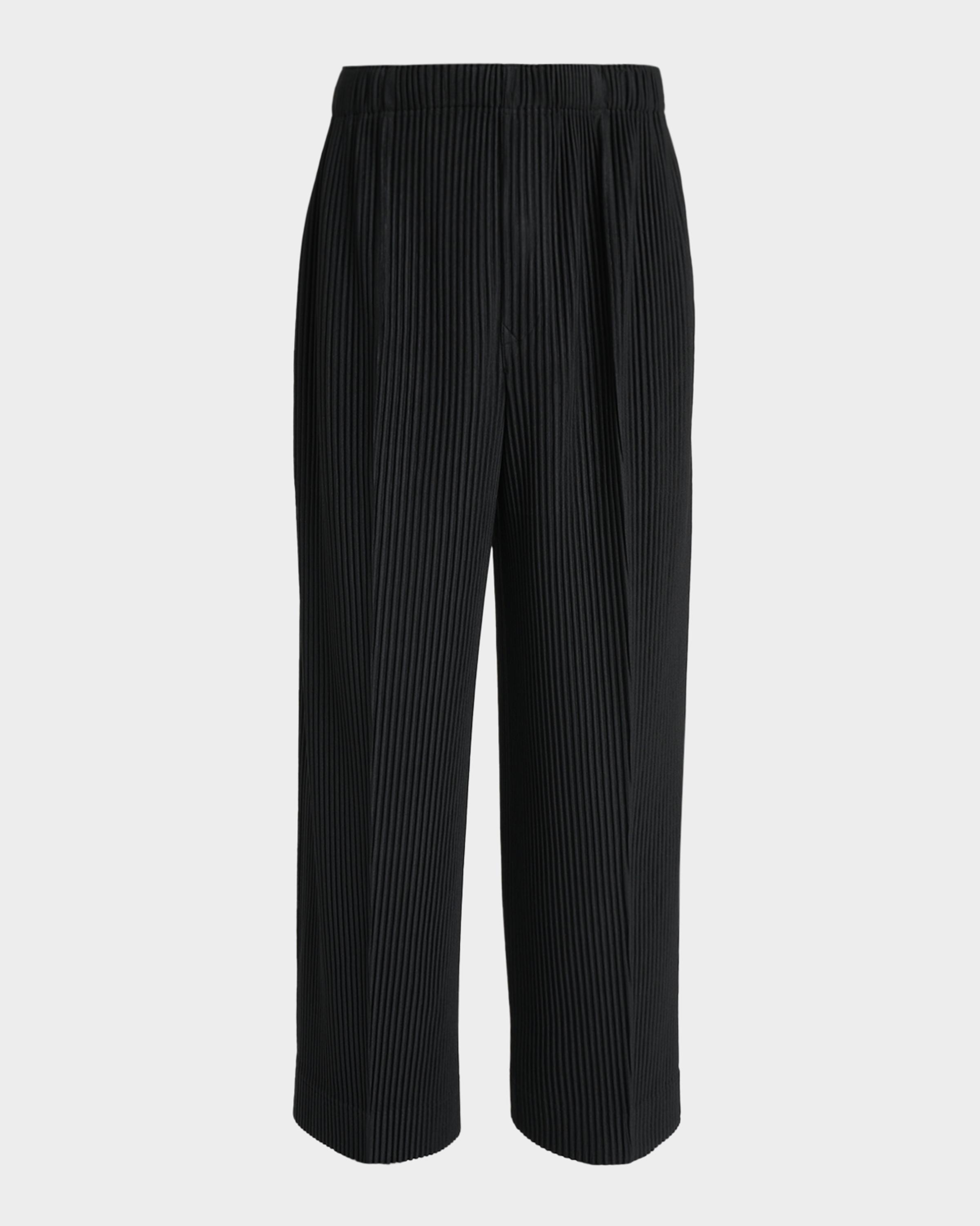 Homme Plissé Issey Miyake Men's Monthly Colors Pleated Wide-Leg