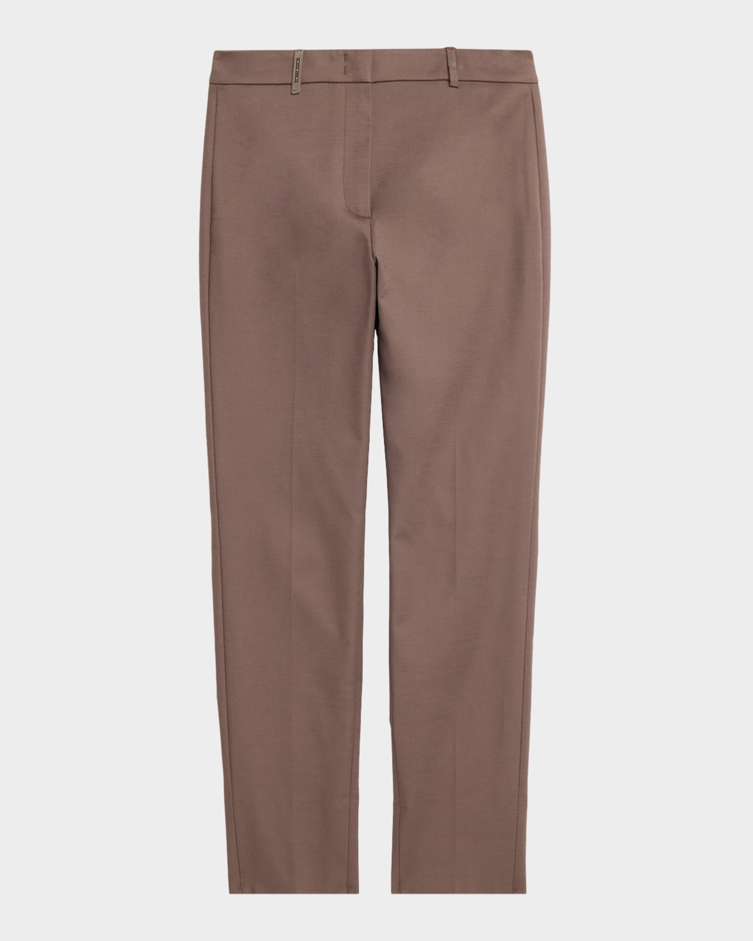 Peserico Iconic 4718 Cigarette Trousers | Neiman Marcus