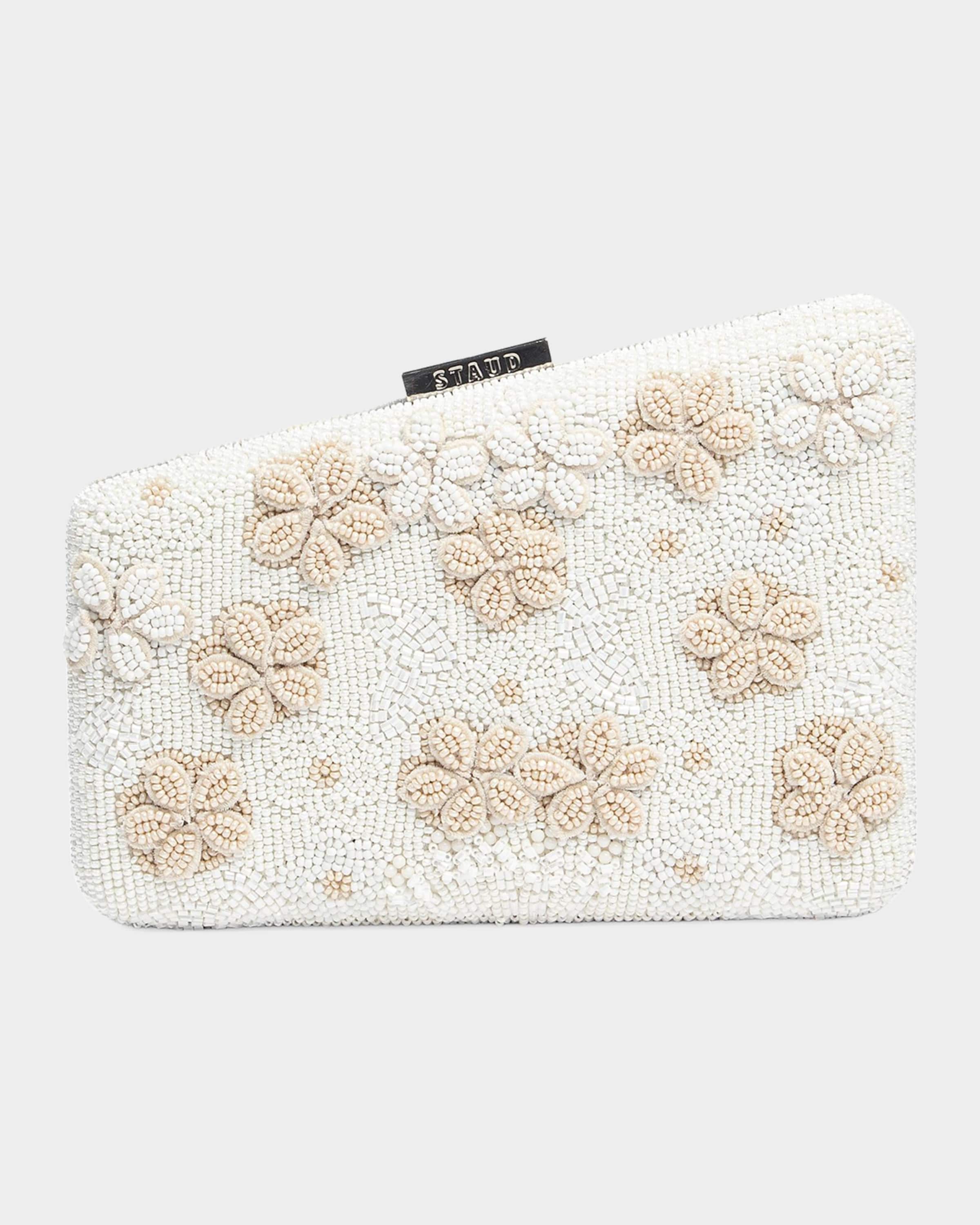 STAUD Carmella Beaded Clutch | Neiman Marcus