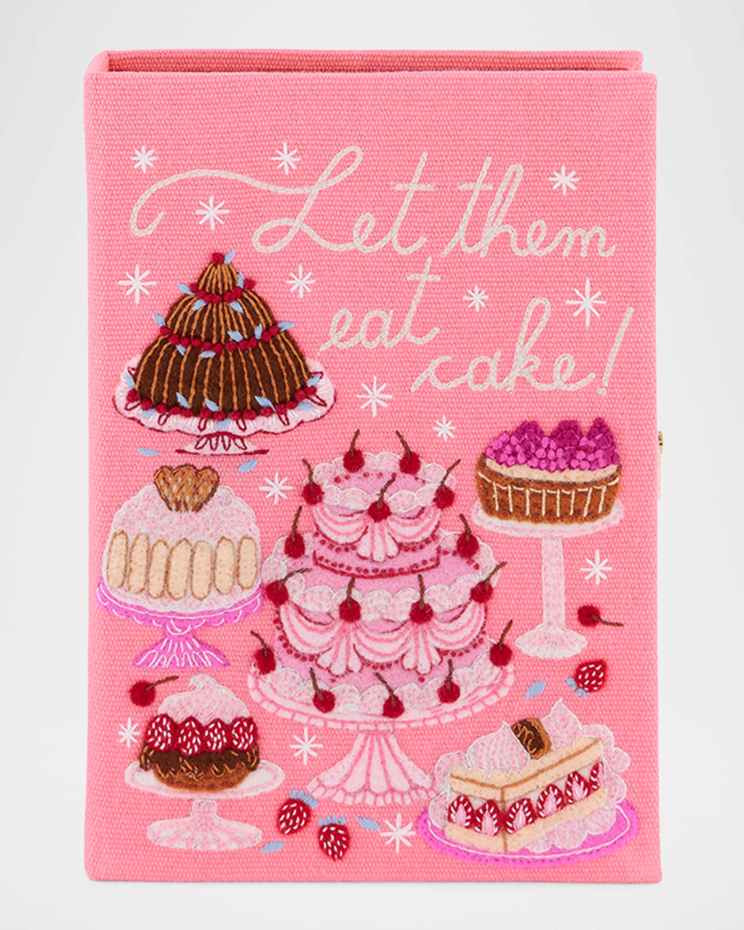 Olympia Le-Tan Let Them Eat Cake Book Clutch | Neiman Marcus