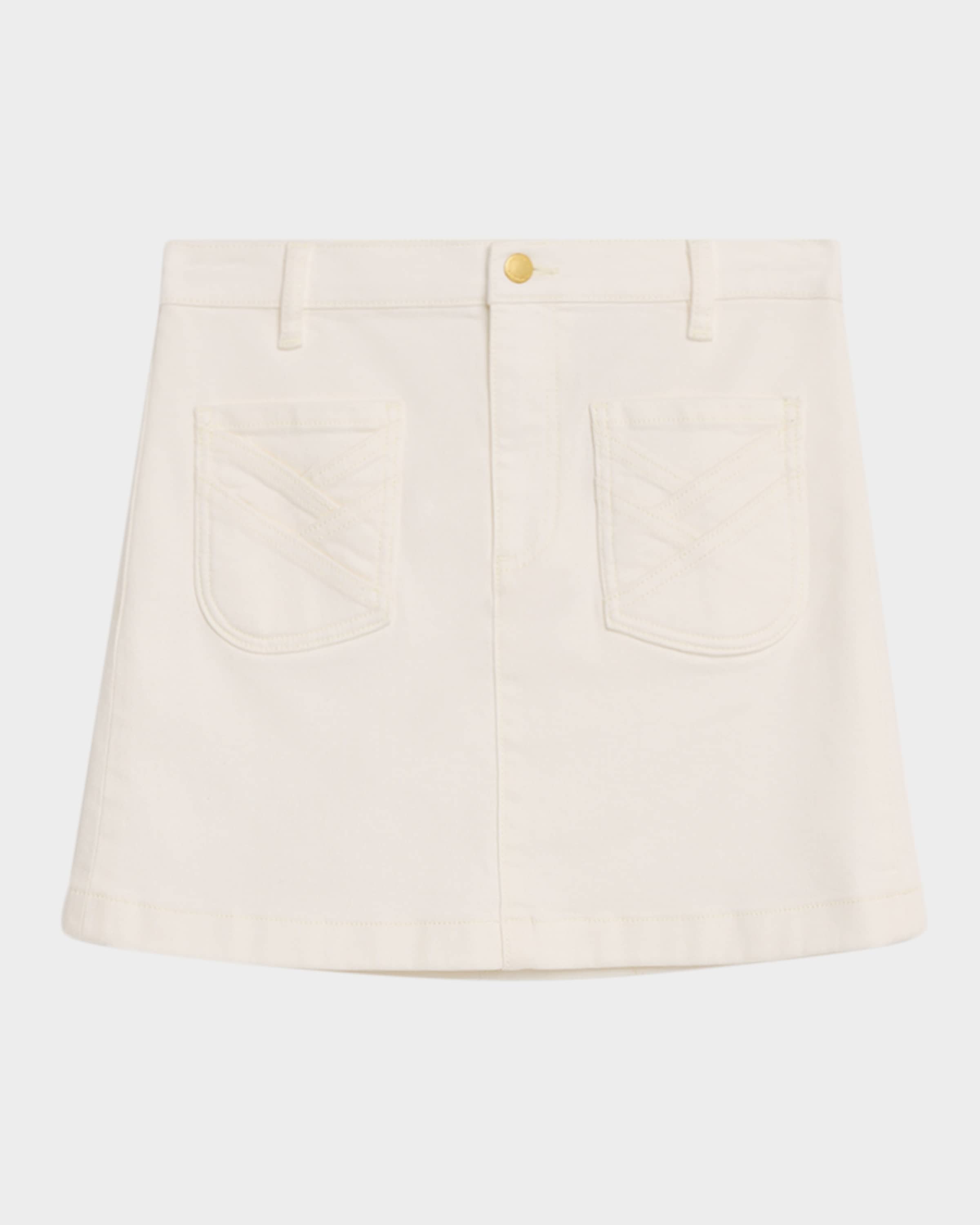 Ramy Brook Eileen Denim Mini Skirt | Neiman Marcus