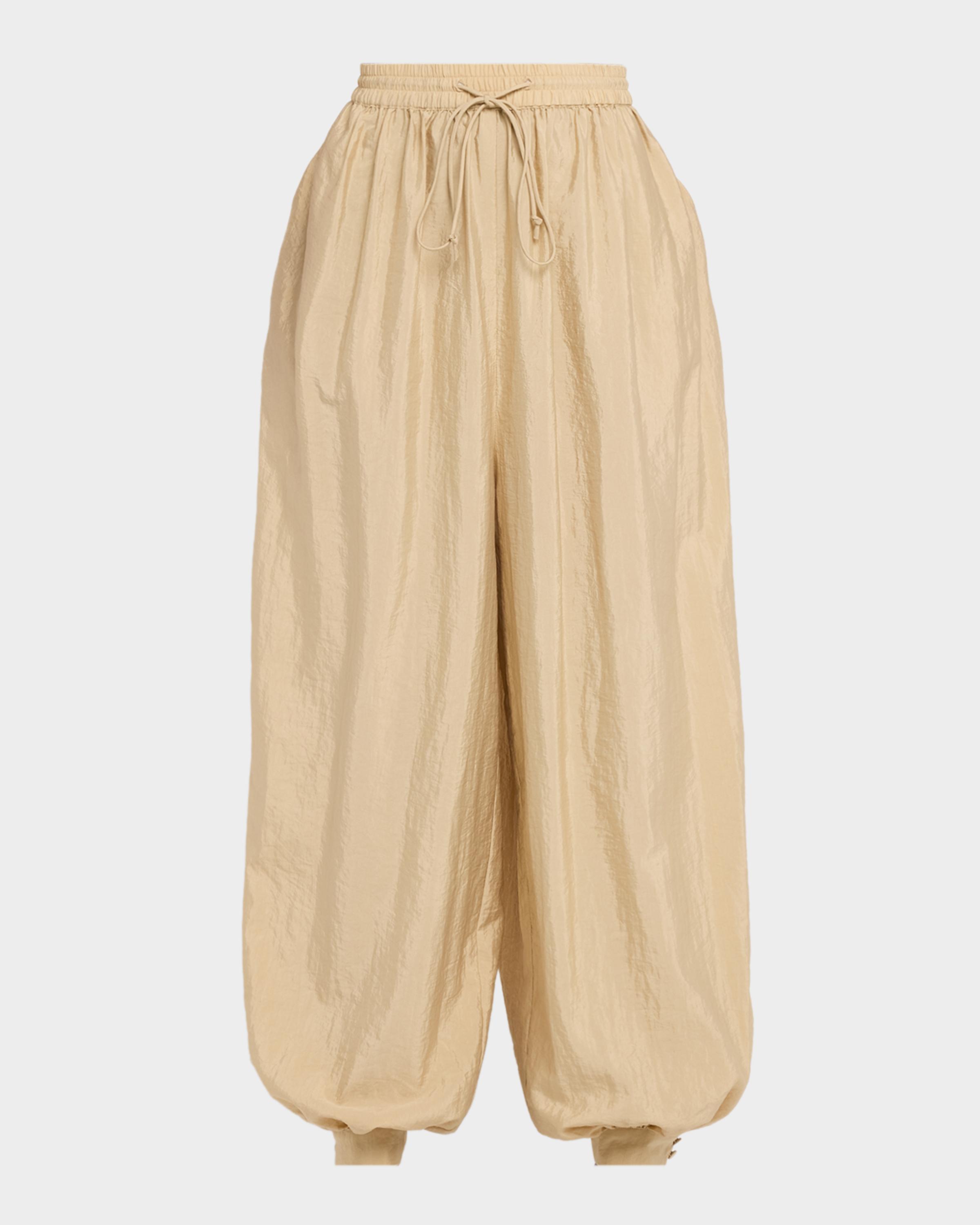 Cinq à Sept Verne Tumbled Woven Balloon Pants | Neiman Marcus