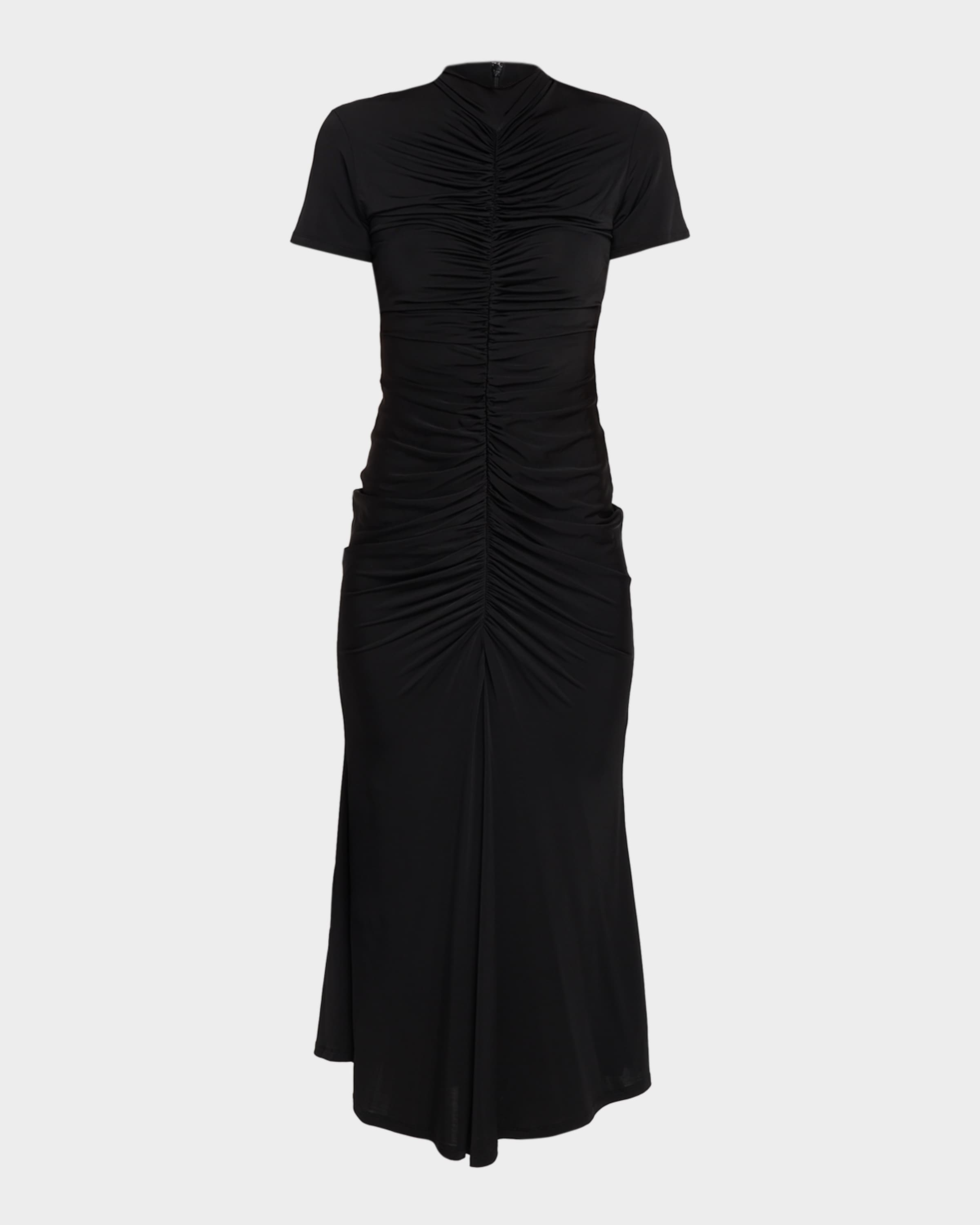 knee length dresses for ladies Lady Black Tie - Gracelyn Gown - Chiffon Halter Dress main image 1