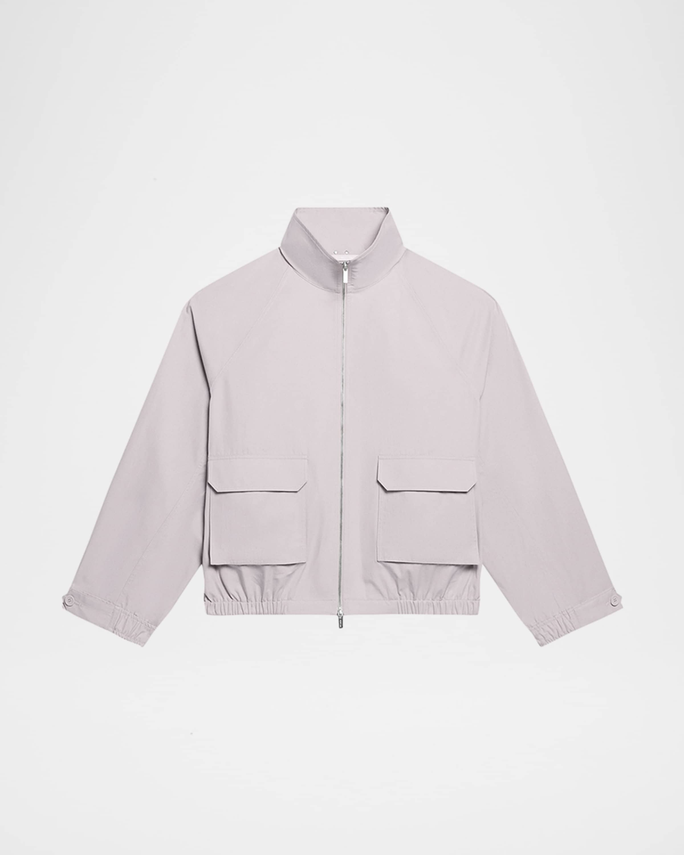 KARL HELMUT スカジャン グレー・ピンク　薄手　M Helmut Lang Men's Utility Cropped Parka Jacket | Neiman Marcus