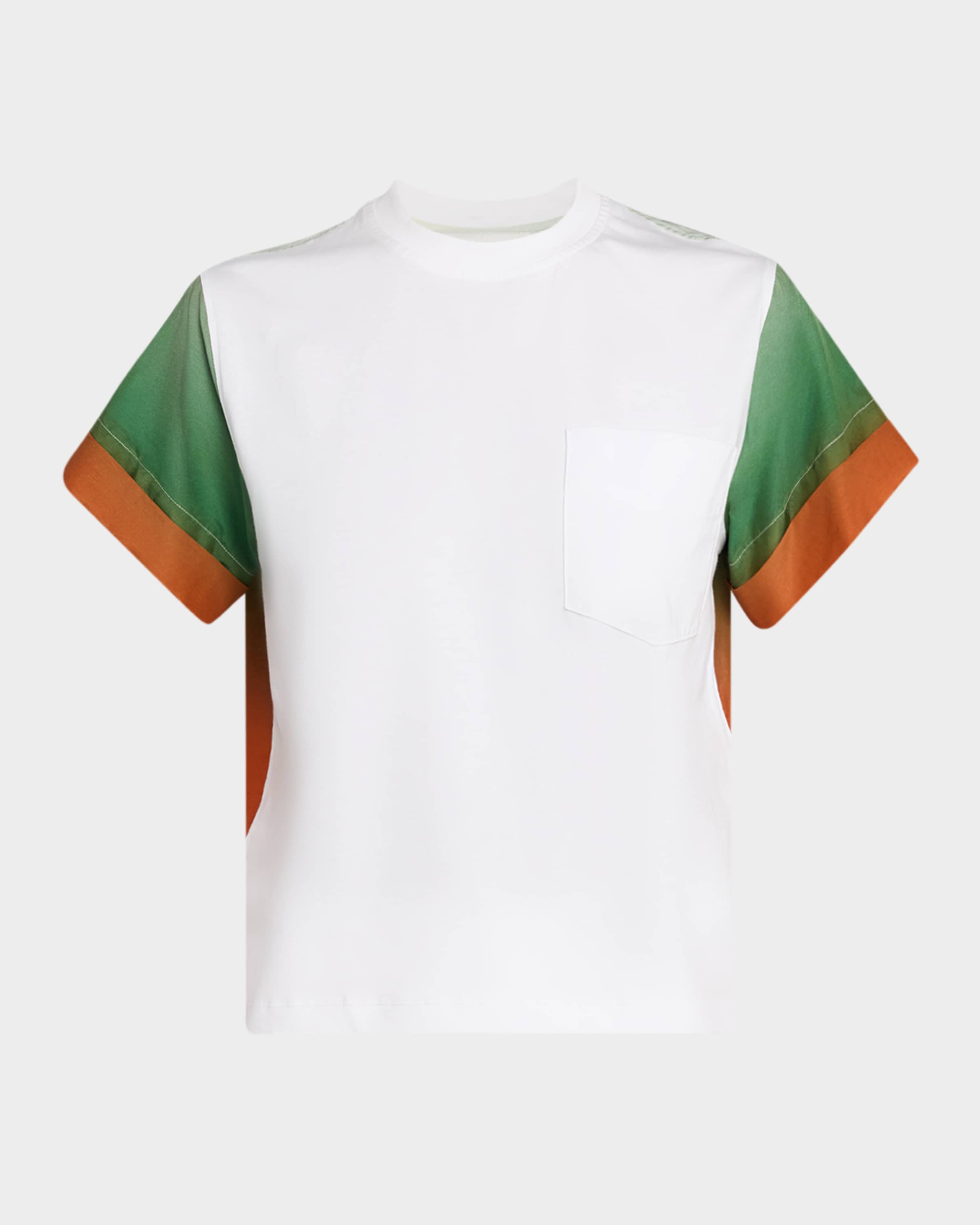 【美品】3.1 Phillip Lim 半袖トップス(春夏) 3.1 Phillip Lim Crewneck Ombré T-Shirt | Neiman Marcus
