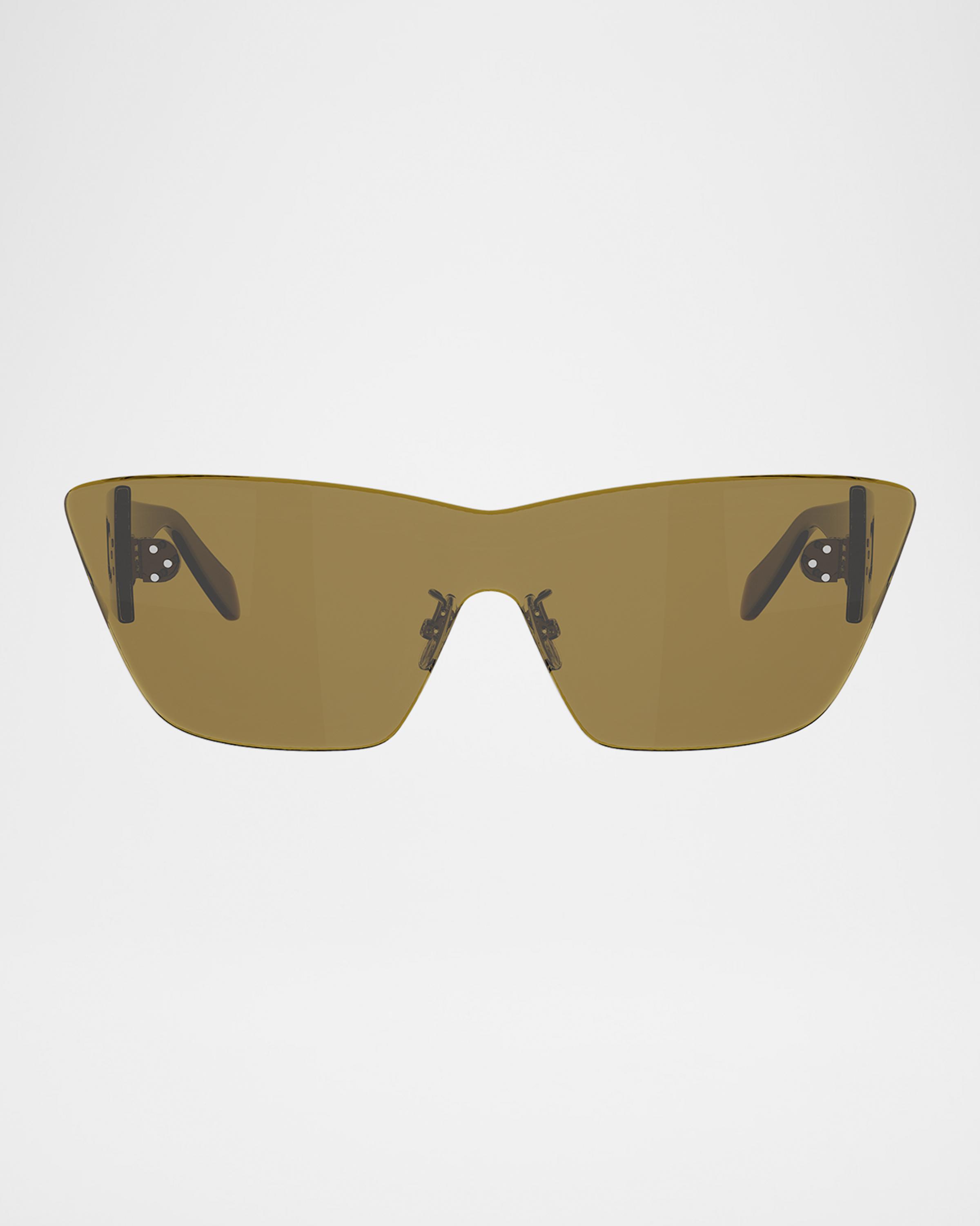 Celine Sundown Shade Cat-Eye Shield Sunglasses | Neiman Marcus