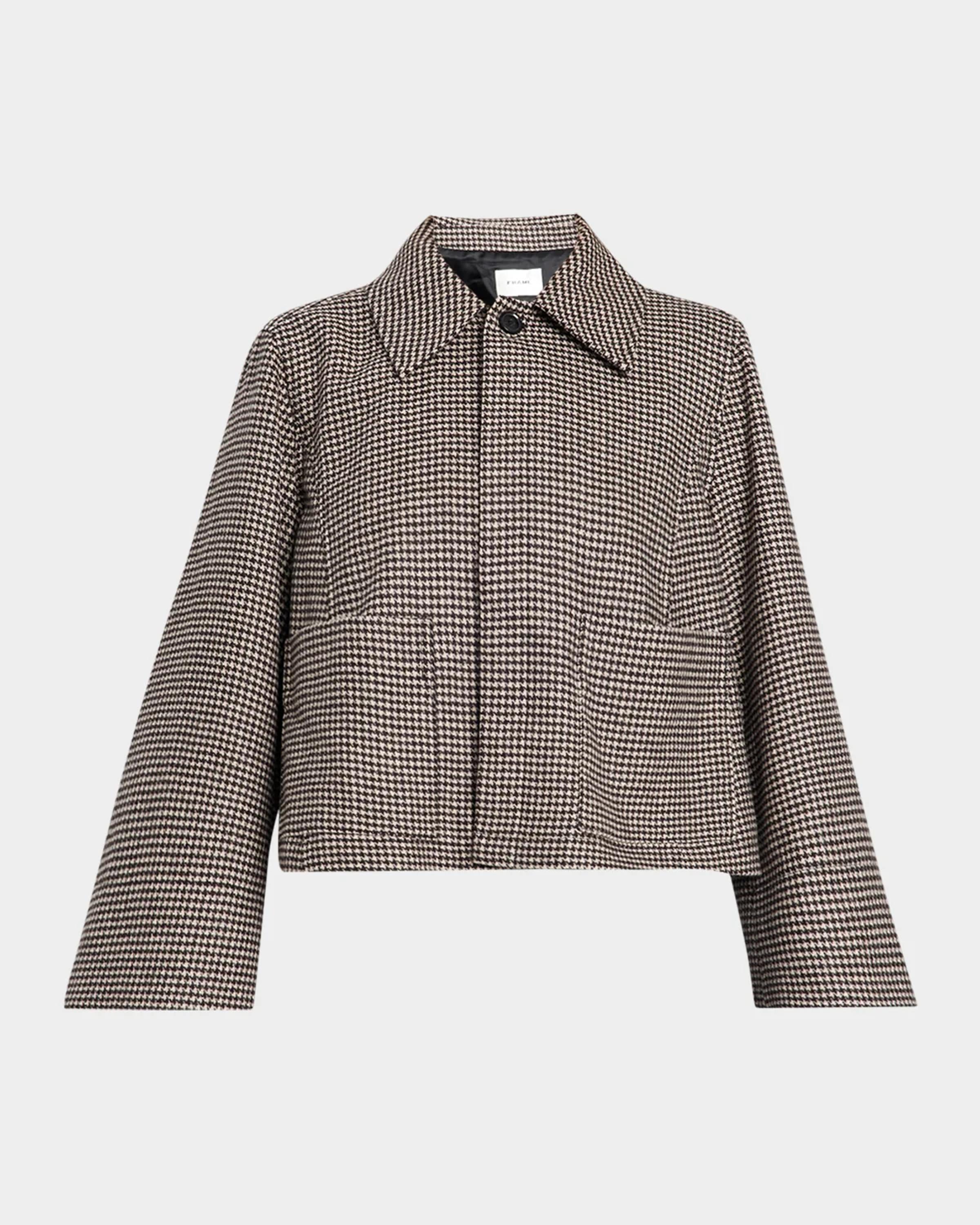 ジャケット・アウター QUADRO 00 gimmick design wool half coat FRAME The Wool Mini Swing Jacket | Neiman Marcus