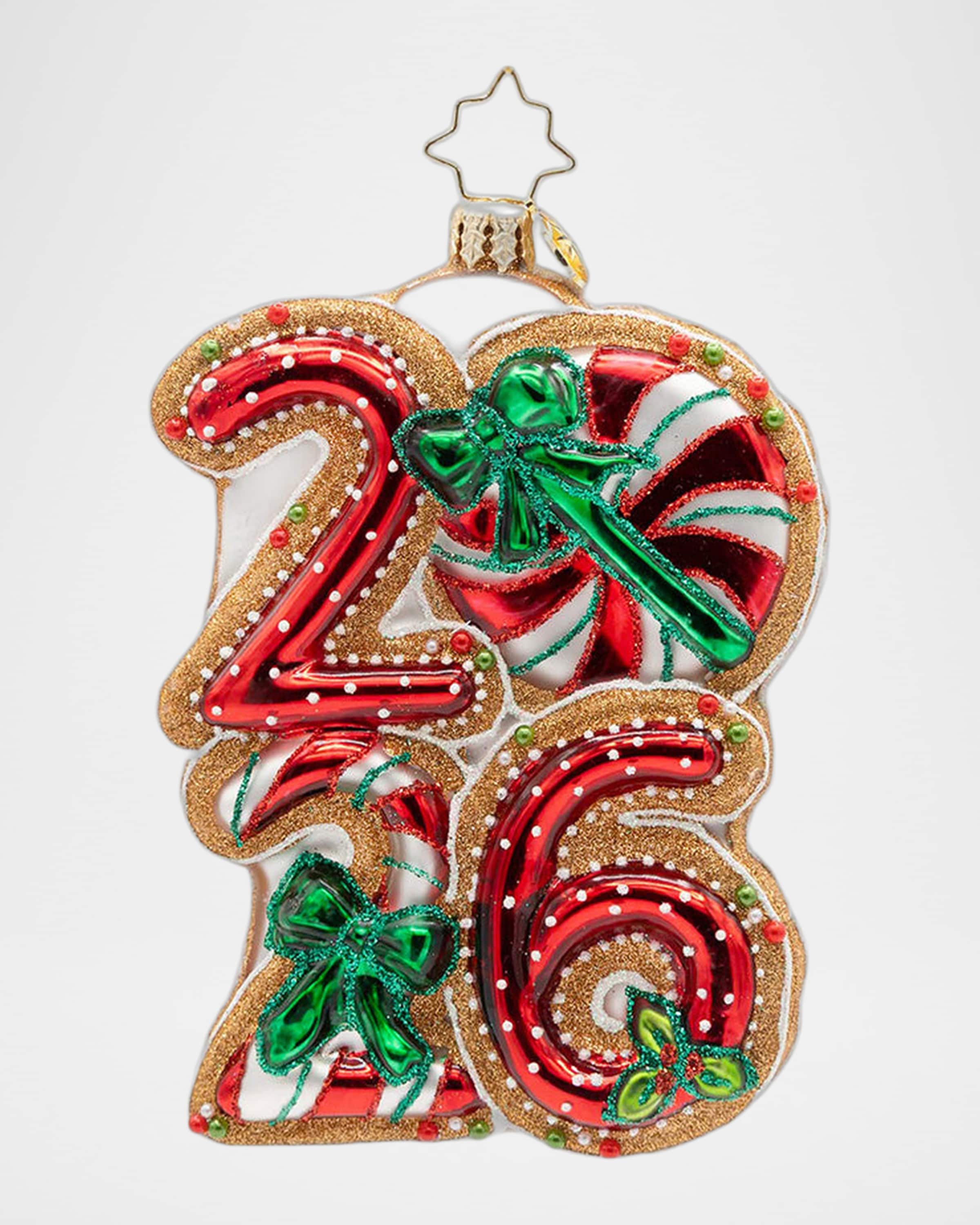 Christopher Radko Sweet Start to 2026 Christmas Ornament | Neiman