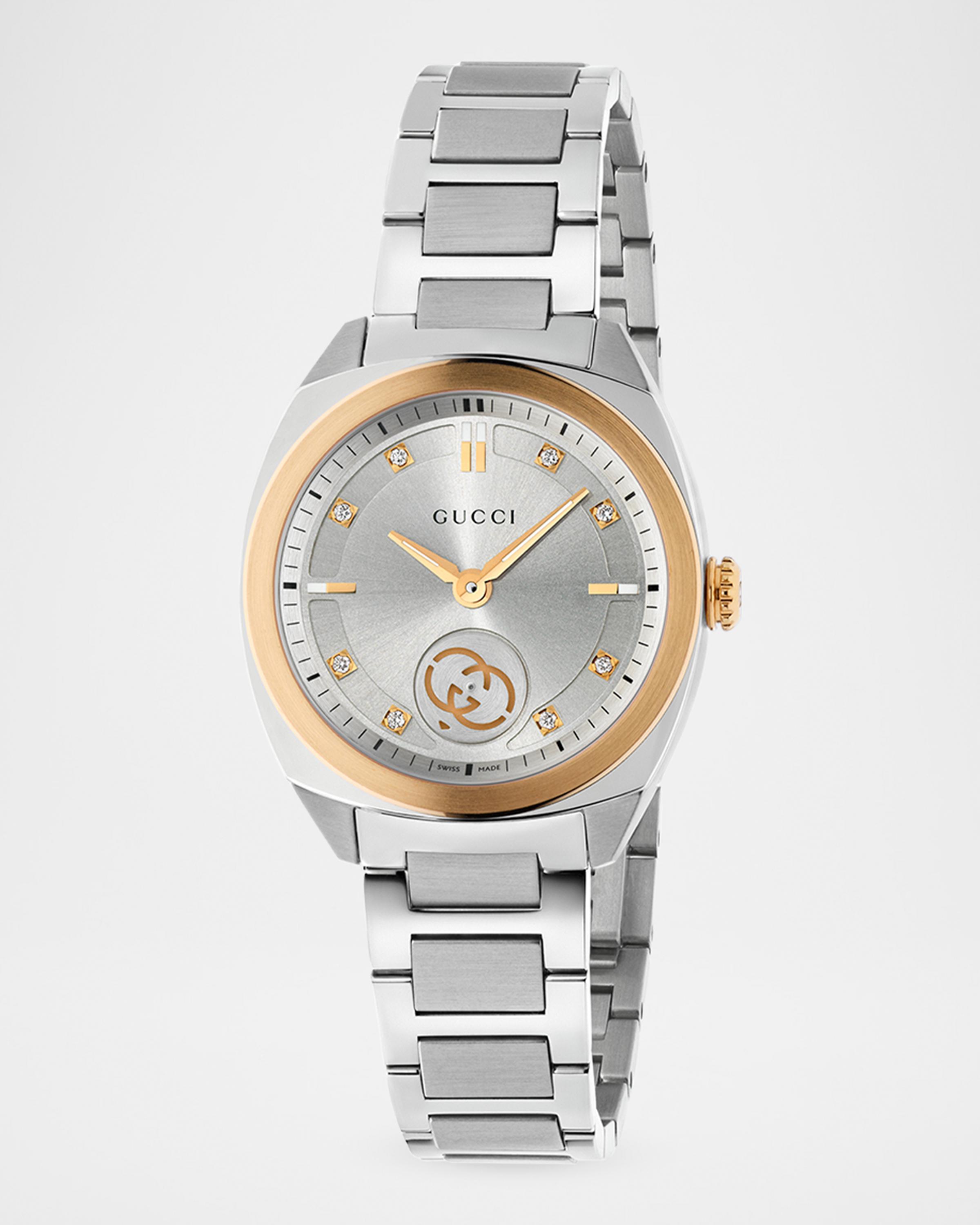 Gucci Gucci Interlocking 29mm Watch with Diamonds | Neiman Marcus