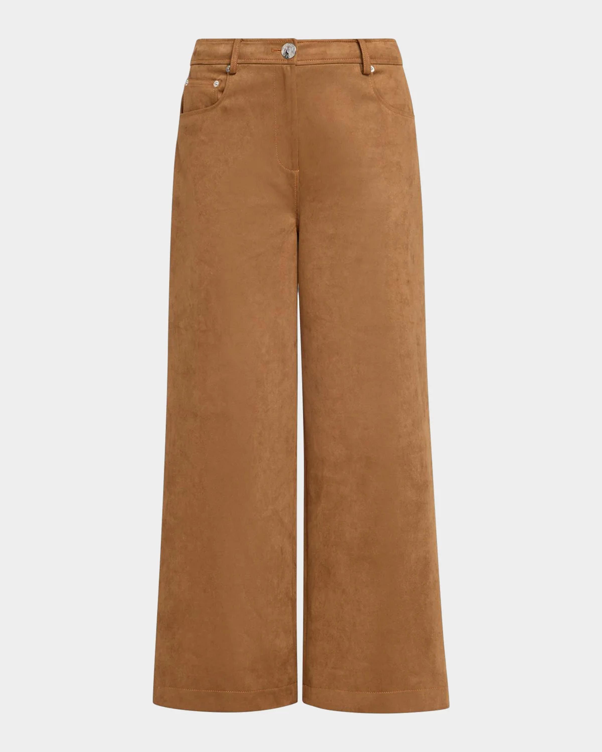 Toccin Blaire Cropped Wide-Leg Weekend Pants | Neiman Marcus