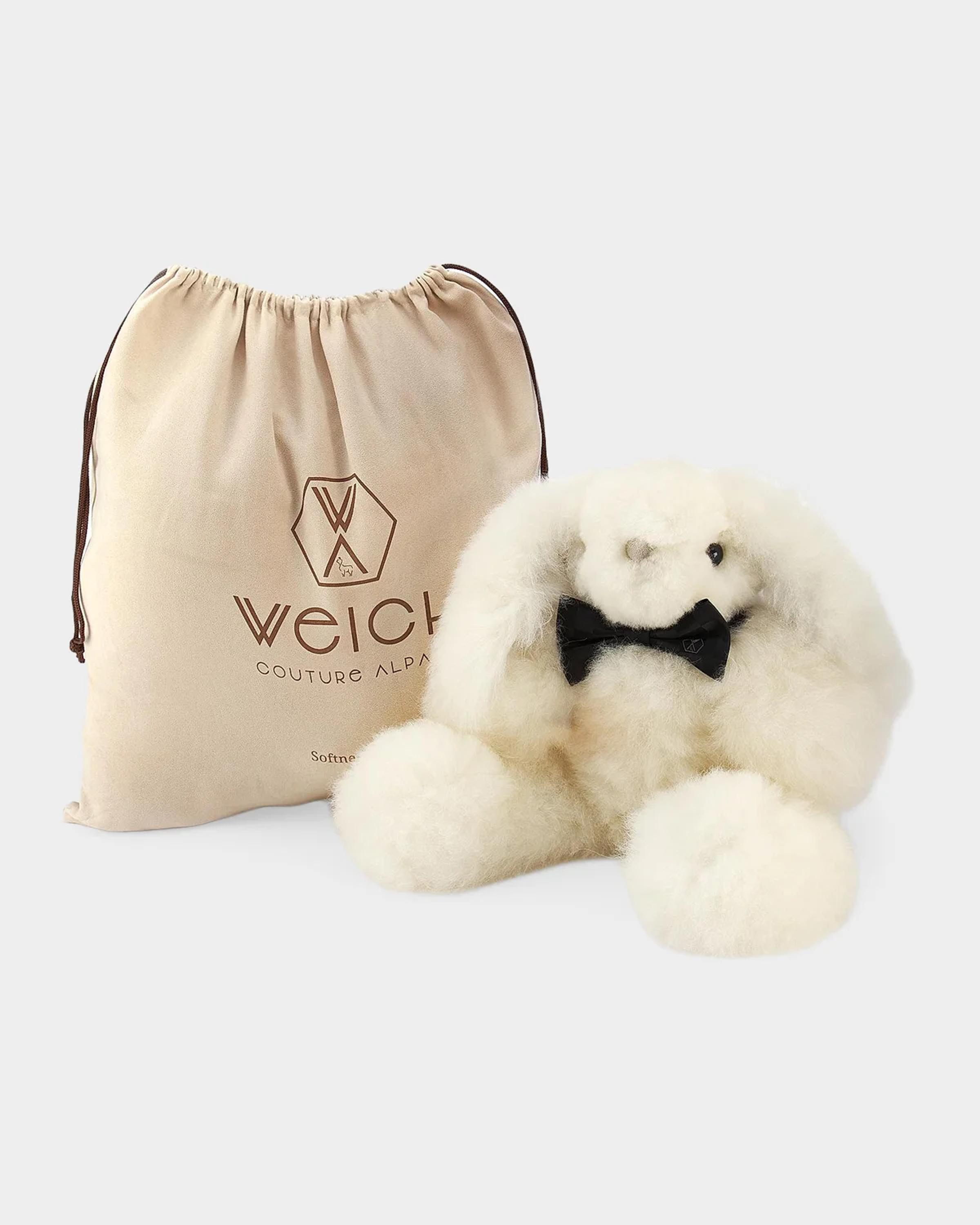 Weich Couture Alpaca Milo Alpaca Fur Stuffed Rabbit | Neiman Marcus