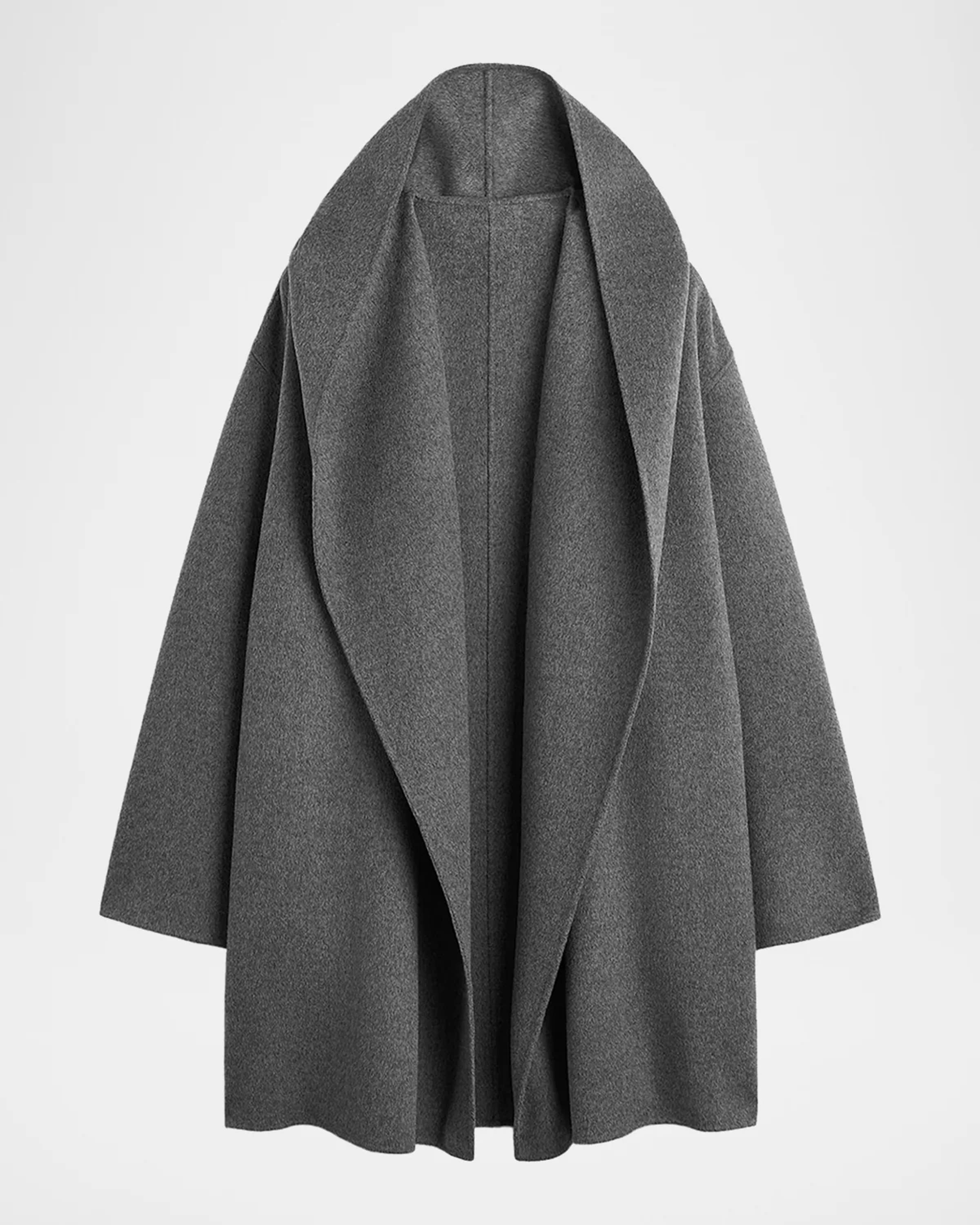 Toteme Hoodie Wool Coat | Neiman Marcus