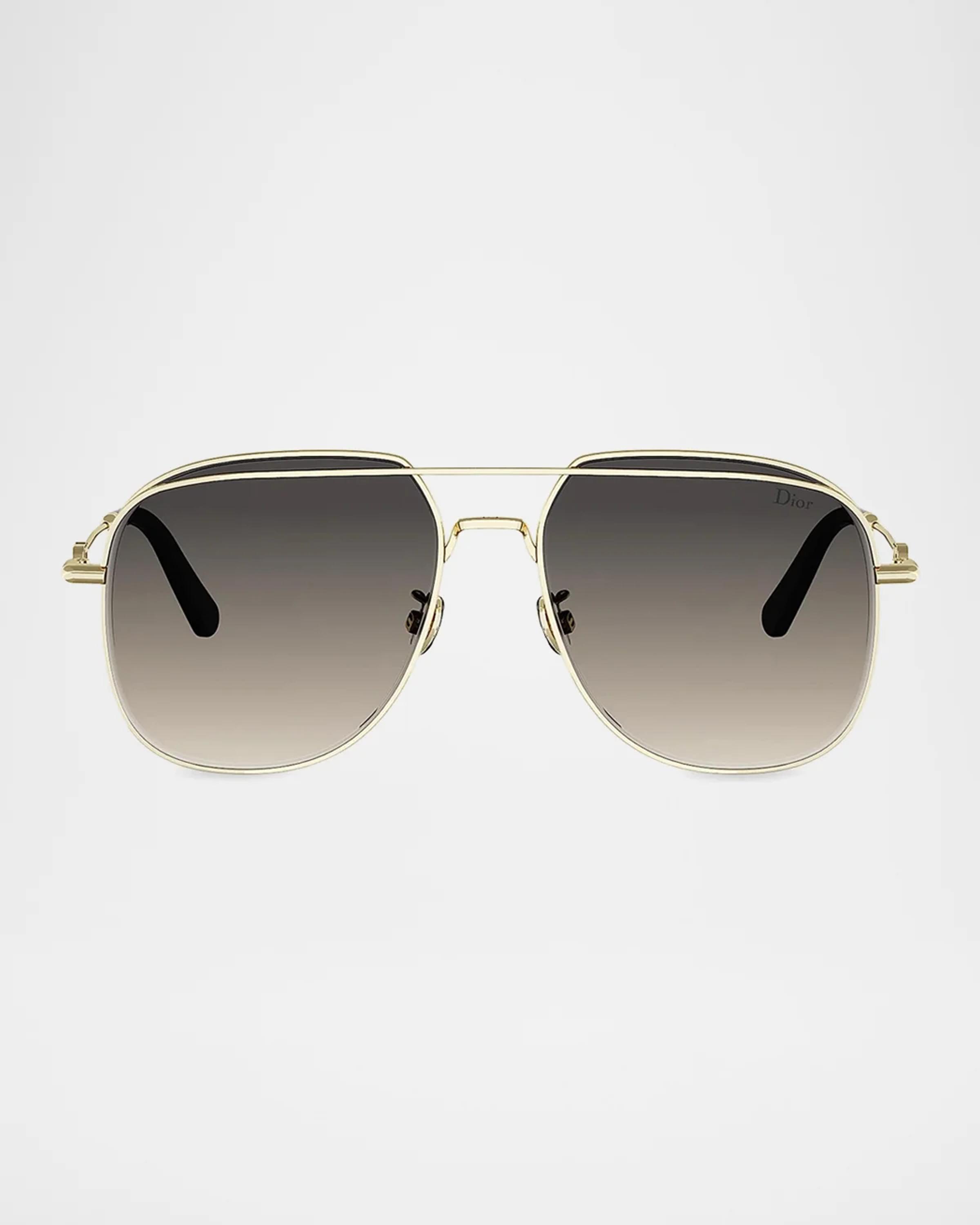 Dior Petit CD A1U 56MM Pilot Sunglasses | Neiman Marcus