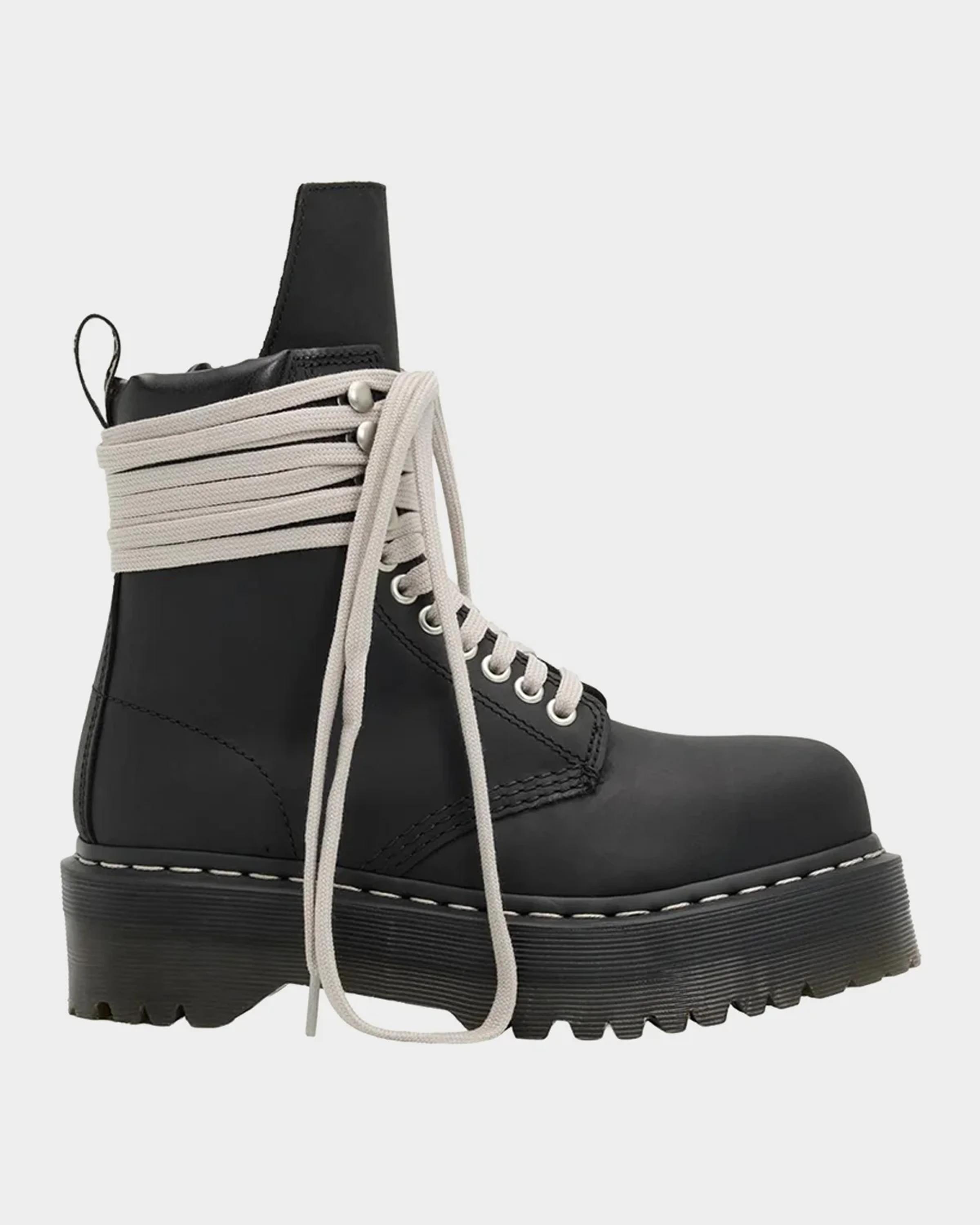 Rick Owens × Dr. Martens STEEL TOE Dr. Martens x Rick Owens x Dr. Martens Quad Sole Steel-Toe Leather