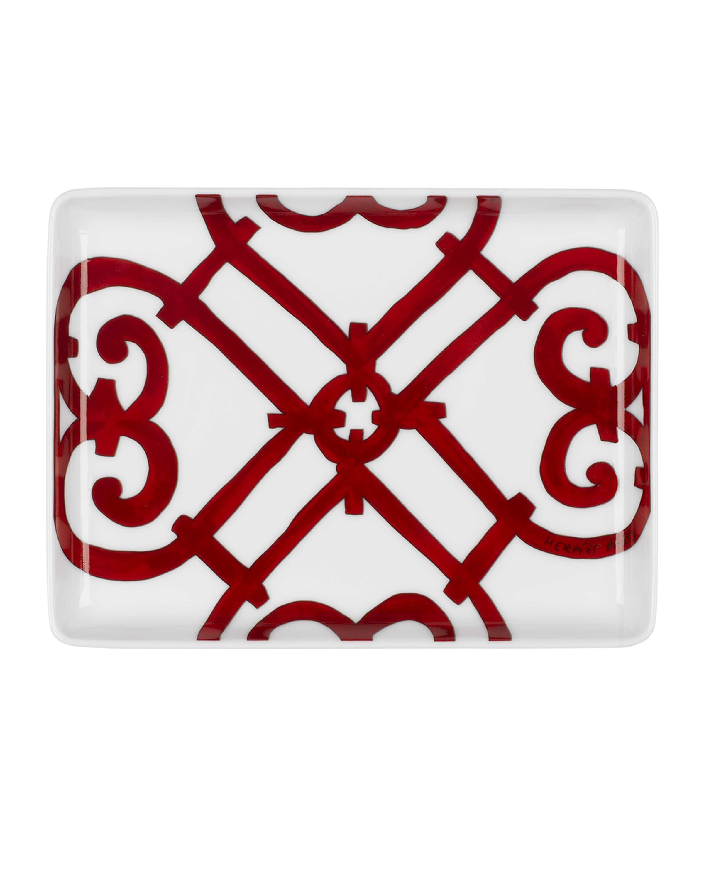 Hermes Balcon du Guadalquivir Rectangular Tray