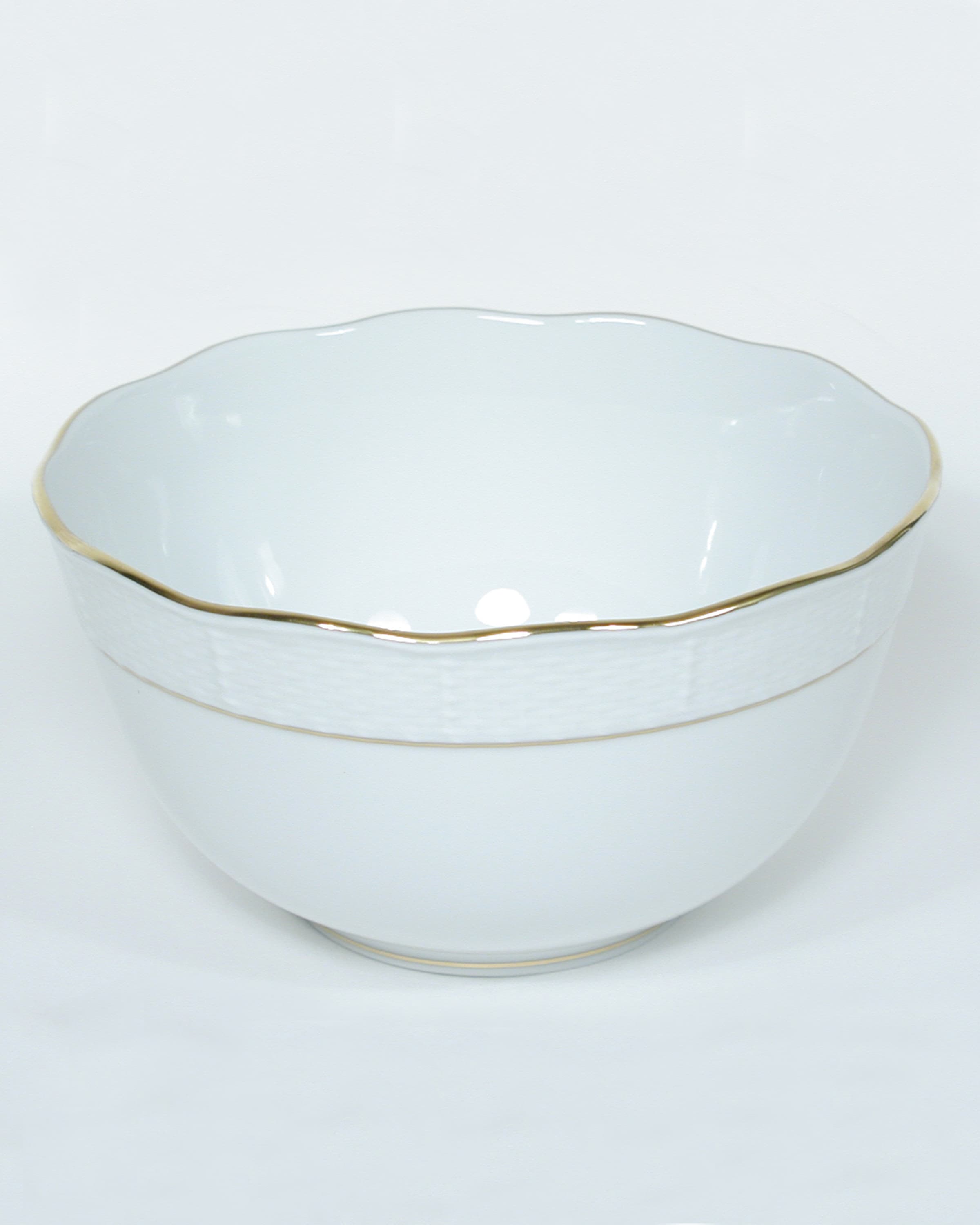 Herend Golden Edge Round Bowl