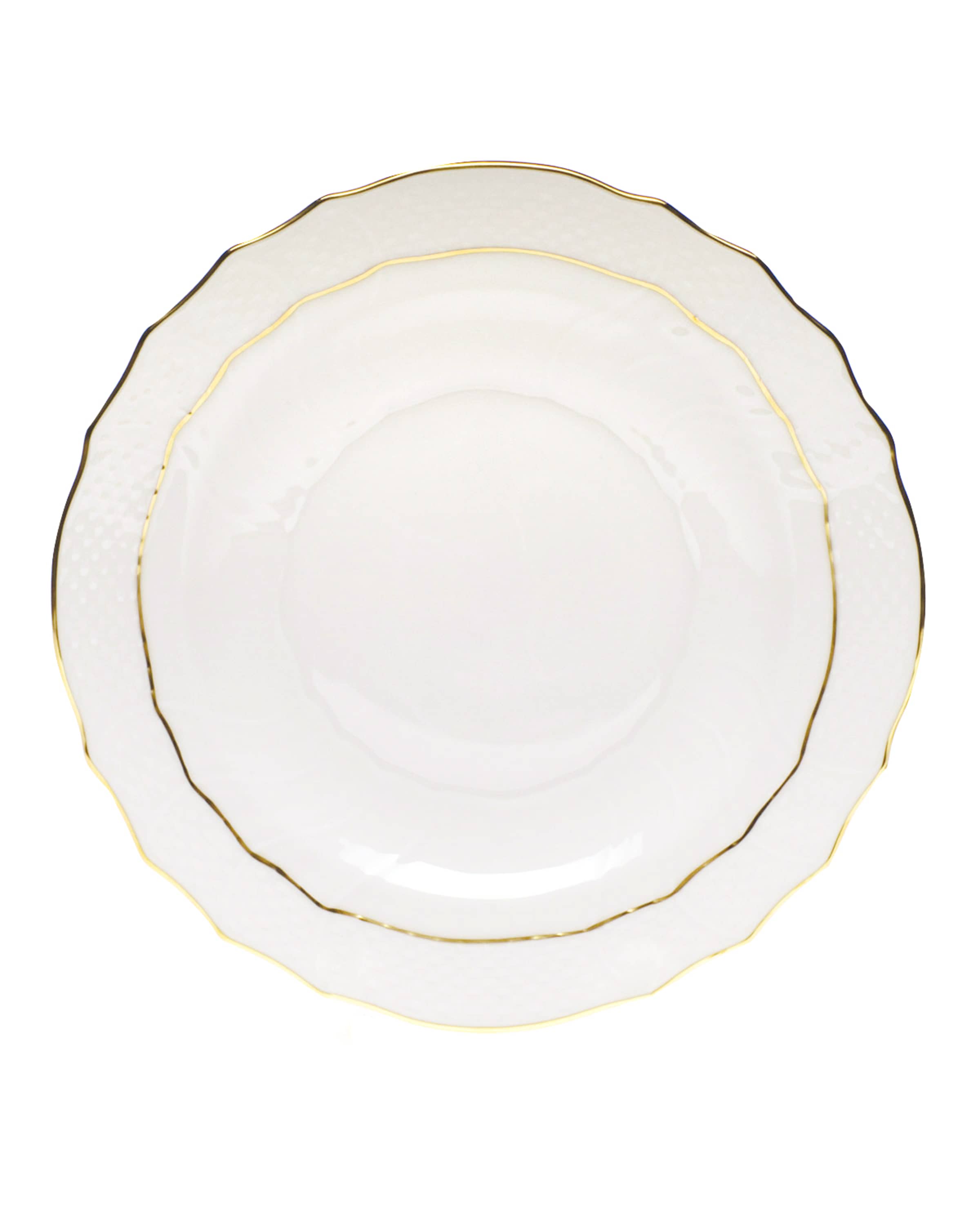Herend Golden Edge Salad Plate