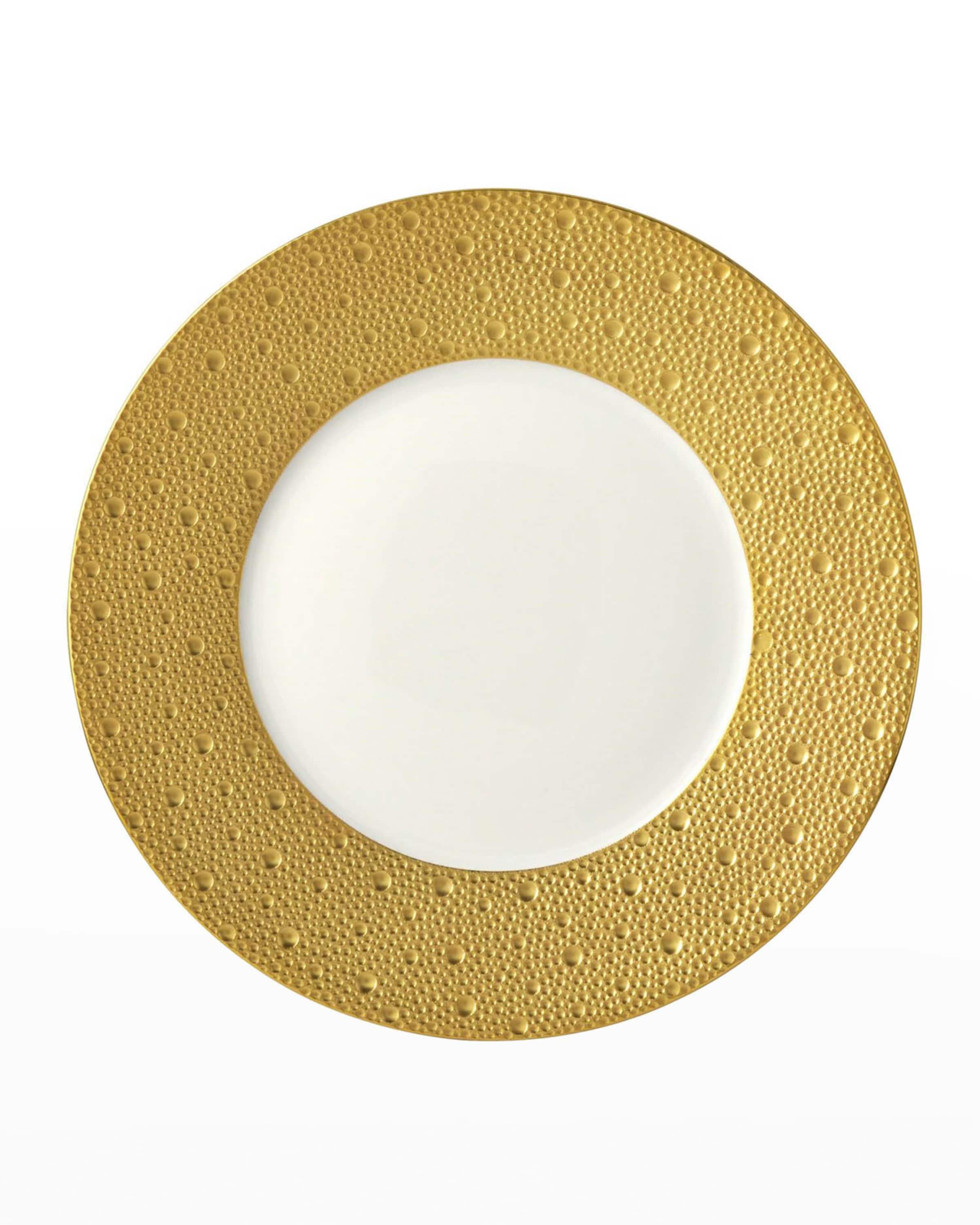 Bernardaud Ecume Gold Salad Plate