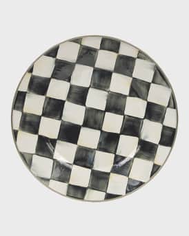 Courtly Check Dinner Plate