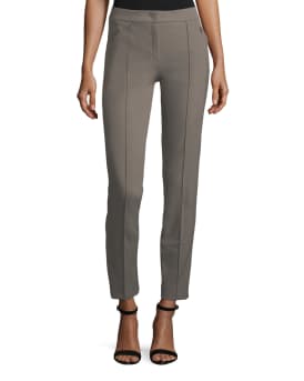 Escada Tamesne Straight-Leg Ankle Pants