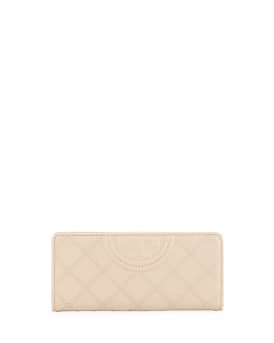 Tory burch fleming distressed deals leather slim envelope wallet