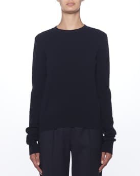 THE ROW Rickie Cashmere Crewneck Sweater Neiman Marcus