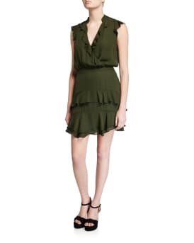 Parker tangia deals ruffle dress