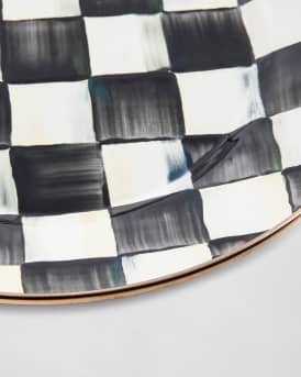 Courtly Check Dinner Plate