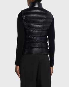 Ghany Shiny Quilted Puffer Vest