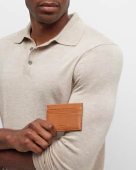 Men's Five-Pocket Leather Card Case