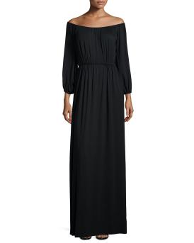 rachel pally off the shoulder dress Rachel Pally Freya Off-the-Shoulder Maxi Dress, Plus Size