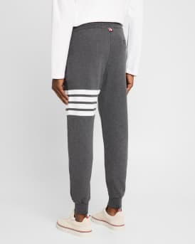 Men's Classic Drawstring Sweatpants with Stripe Detail