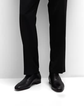 Greggo Men's Lace-Up Leather Dress Shoes