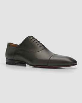 Greggo Men's Lace-Up Leather Dress Shoes