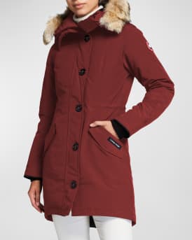 Canada goose rossclair online fur-trimmed down coat